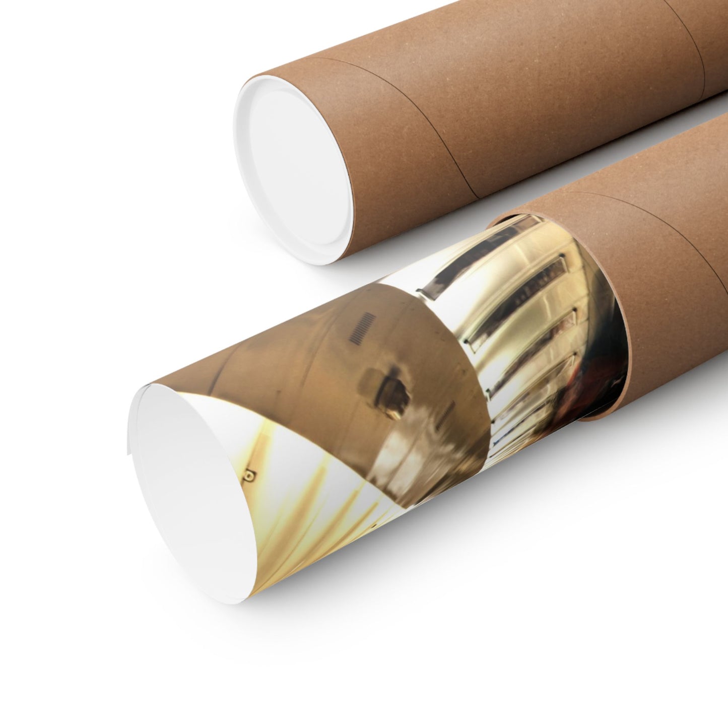 Urban Journey Matte Vertical Poster - Modern Abstract Wall Art