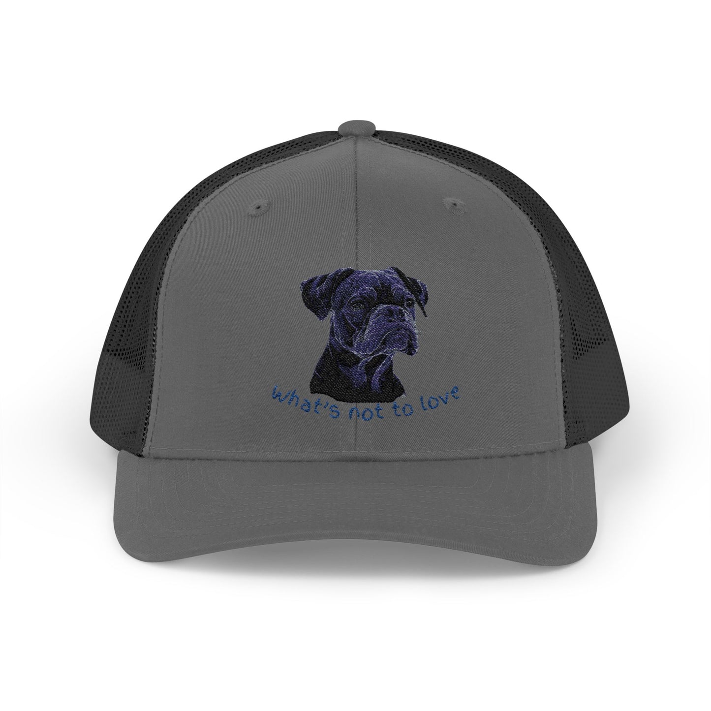 What’s Not to Love Dog Snapback Trucker Cap - Perfect Gift for Pet Lovers