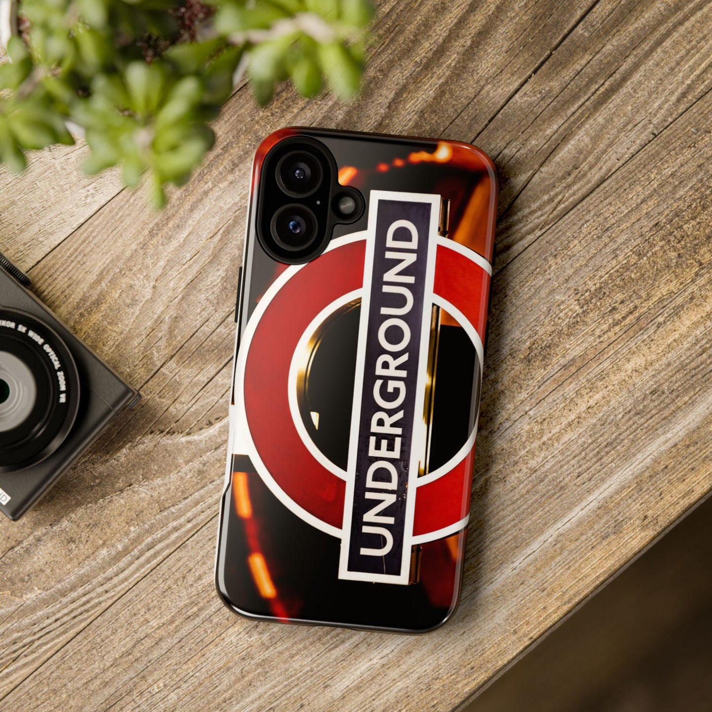 Underground-Inspired Phone Case - Urban Aesthetic Protection