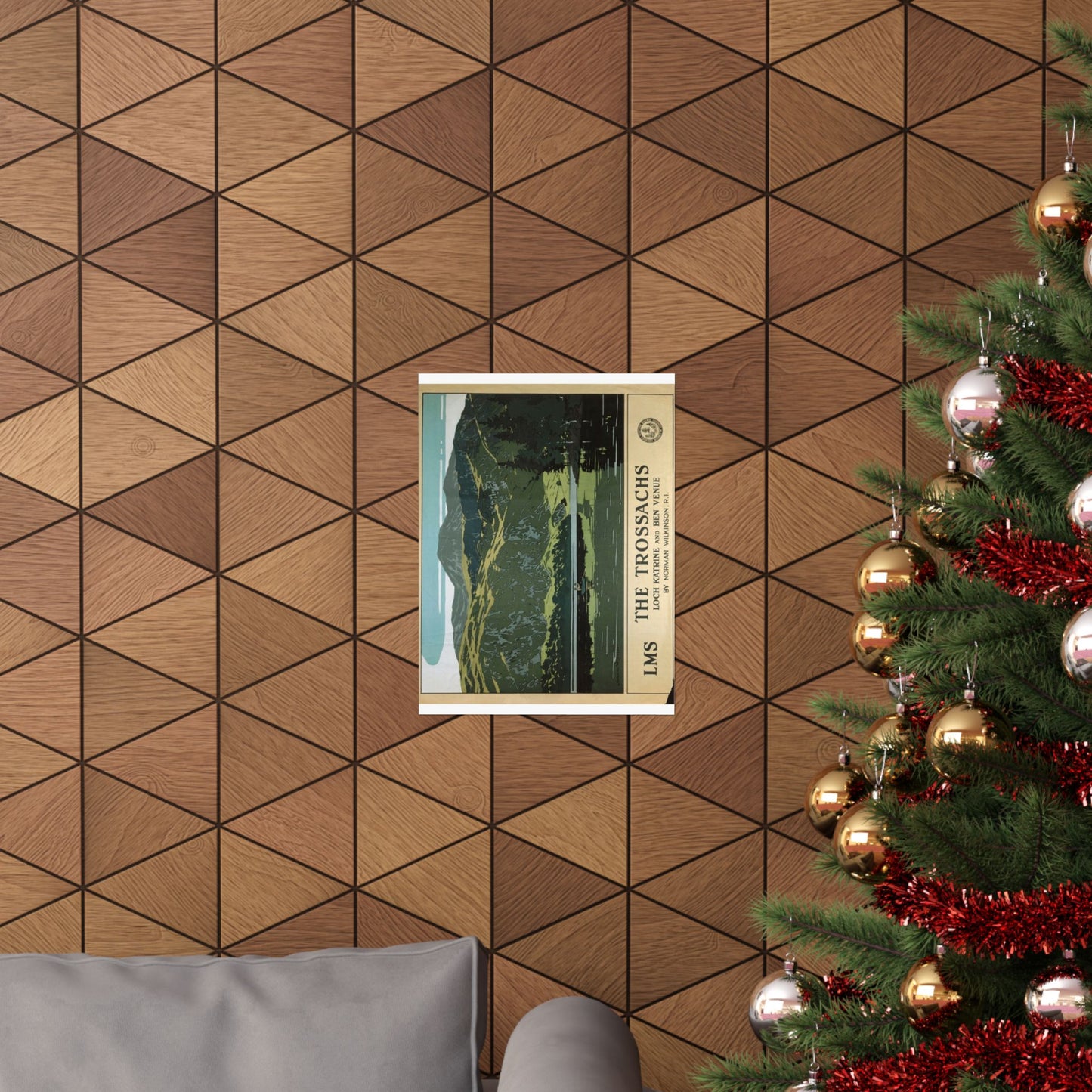 Scenic Matte Vertical Posters - The Trossachs Art Print