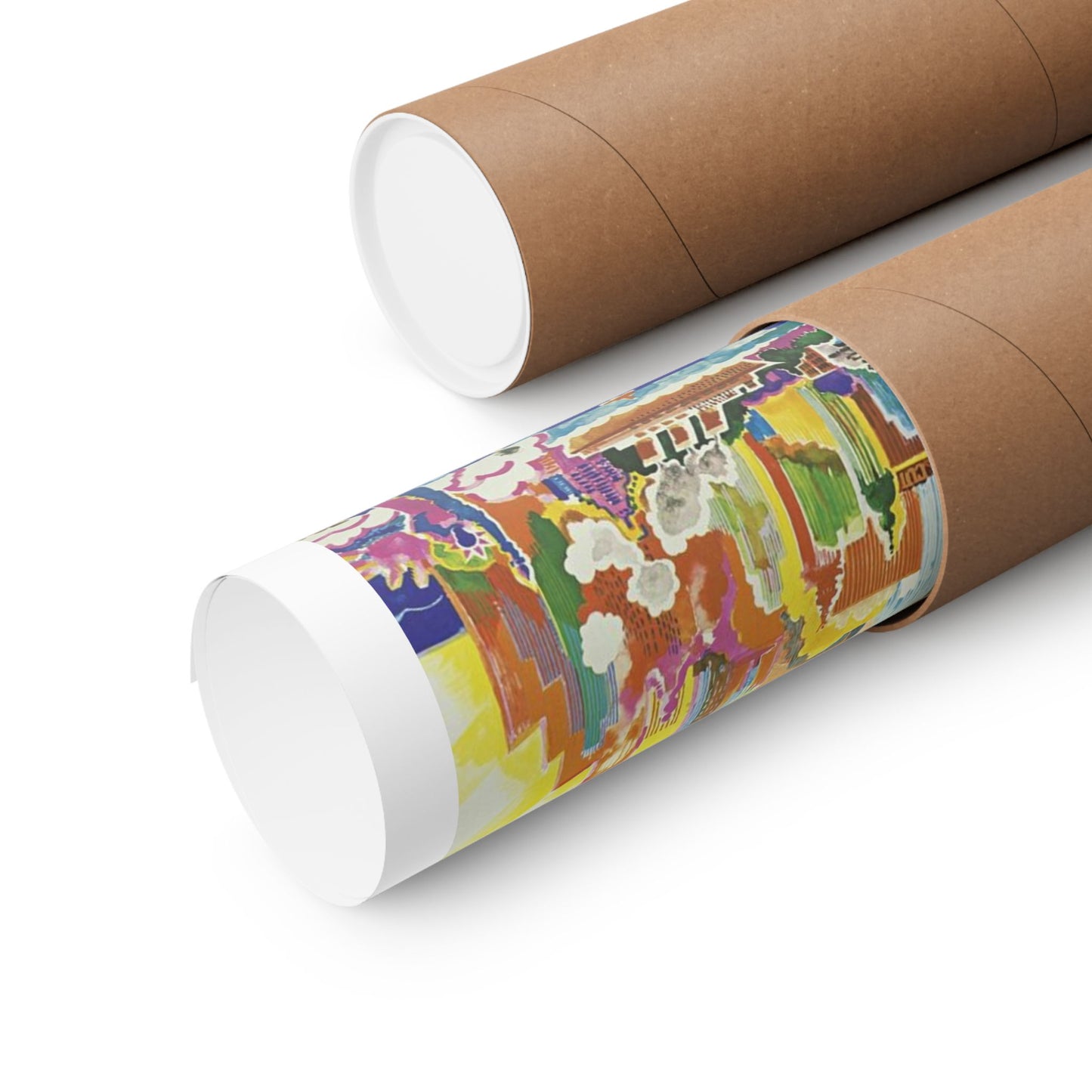 Vintage New York City Travel Poster - Endless Summer Wall Art