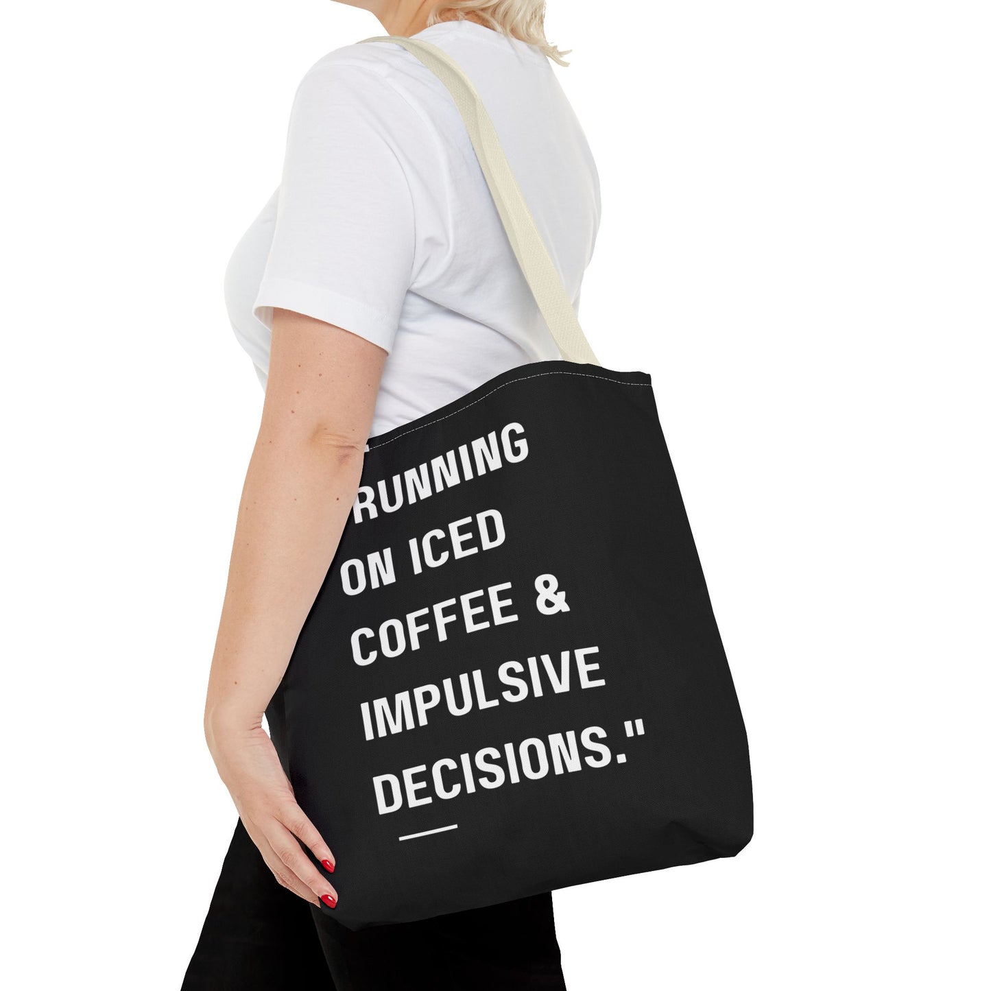 Iced Coffee & Impulse Tote Bag
