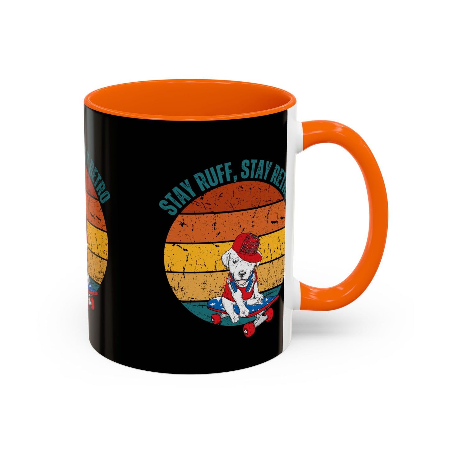Stay Ruff, Stay Retro Coffee Mug