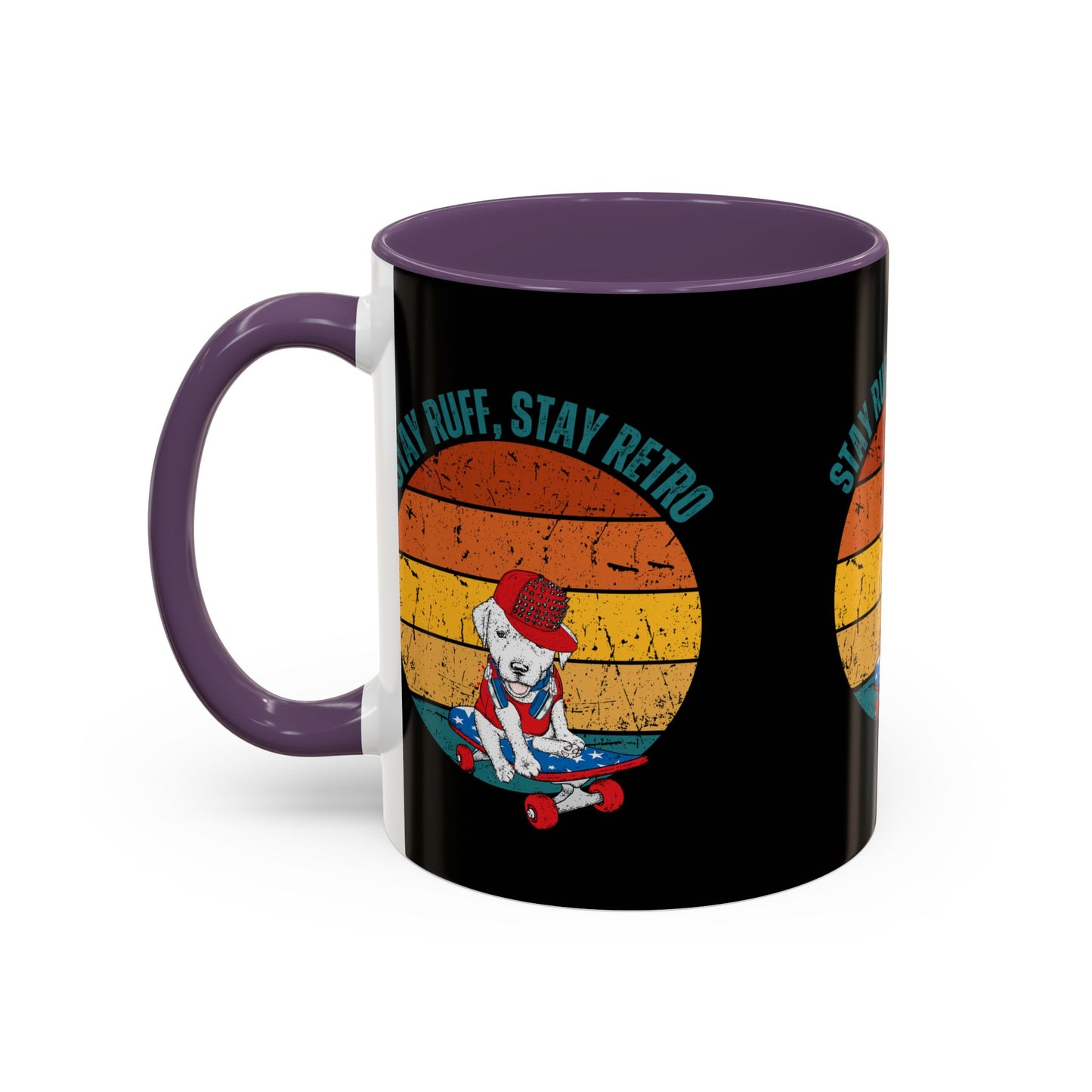 Stay Ruff, Stay Retro Coffee Mug