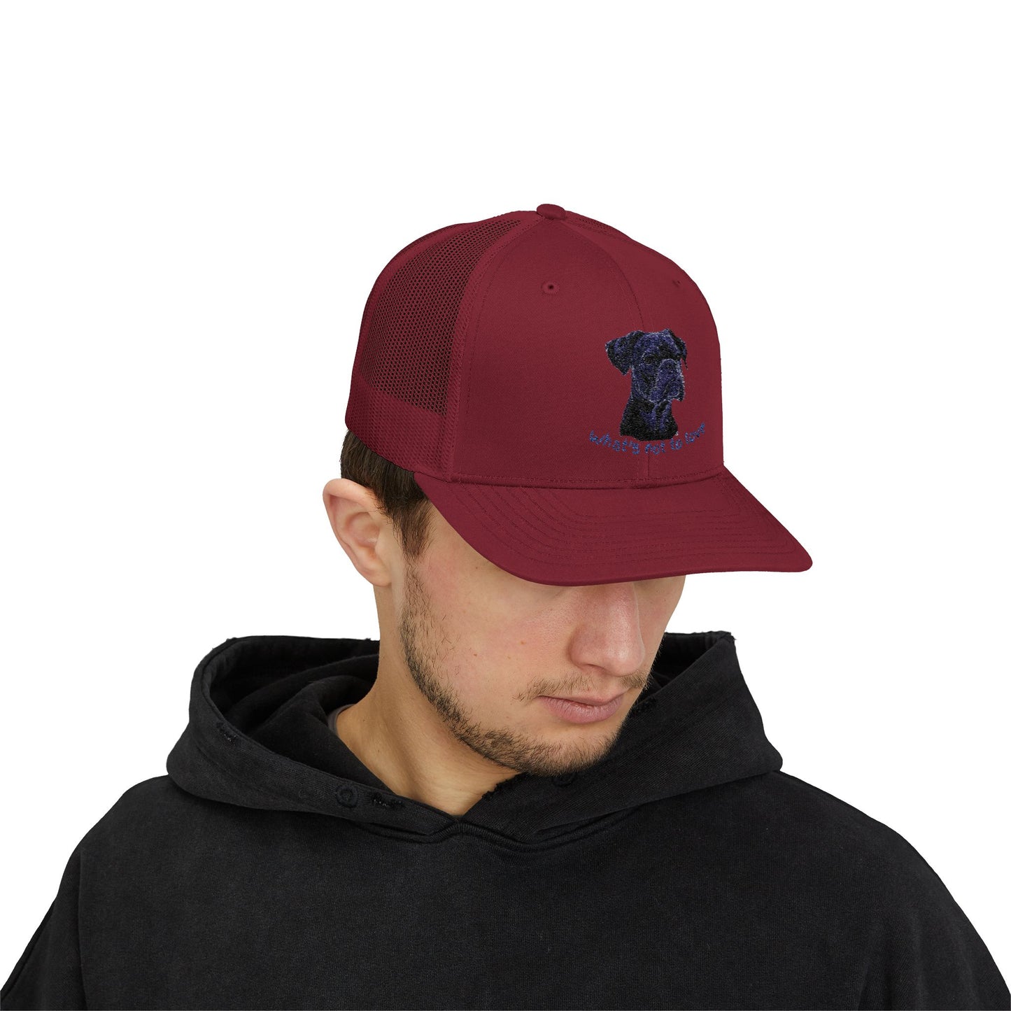 What’s Not to Love Dog Snapback Trucker Cap - Perfect Gift for Pet Lovers