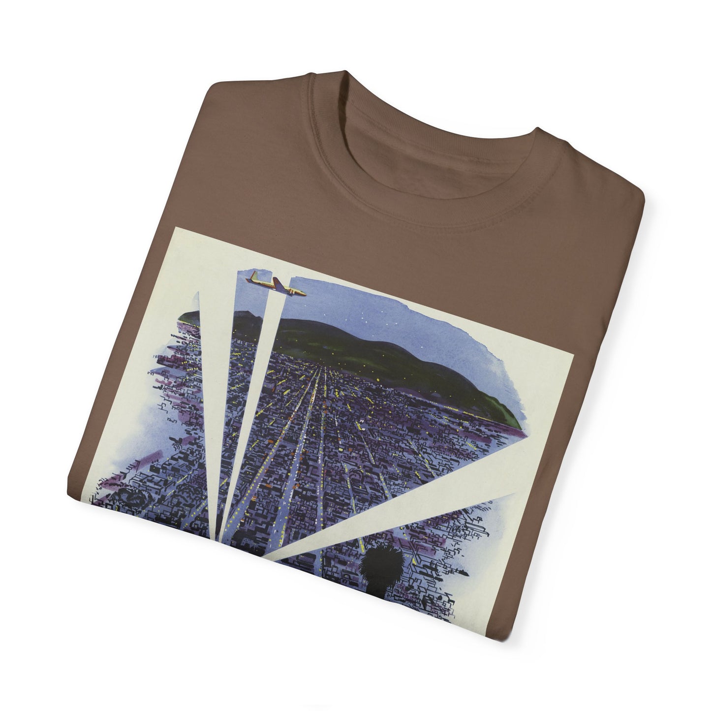 Los Angeles American Airlines Vintage T-shirt - Unisex Garment-Dyed Tee