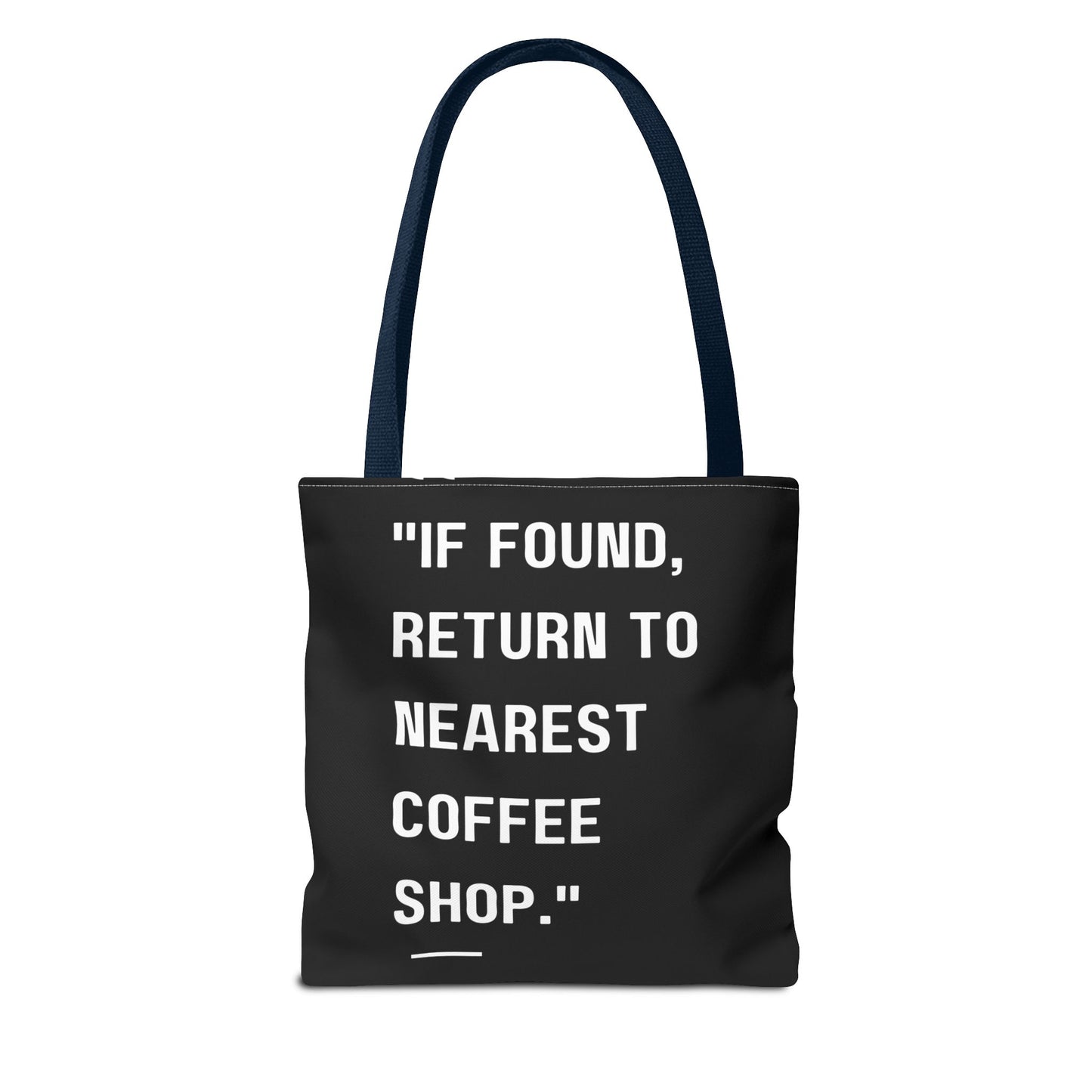 Running on Iced Coffee Tote Bag