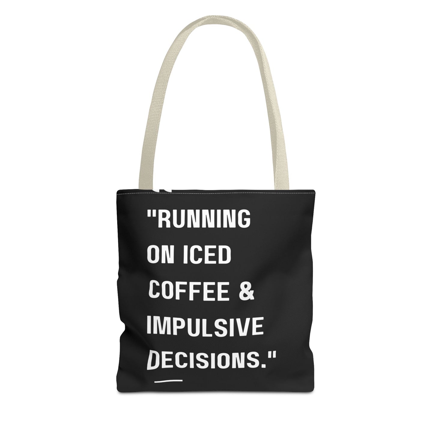 Iced Coffee & Impulse Tote Bag