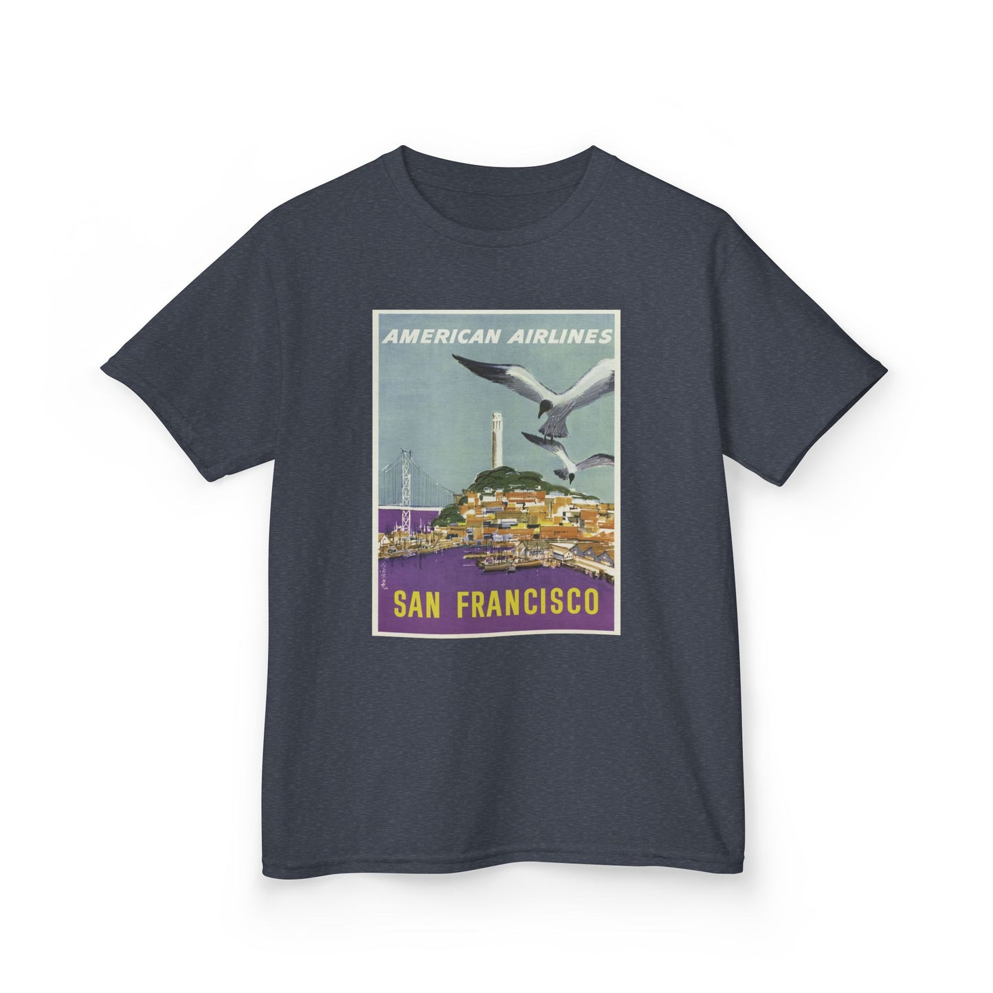 Vintage San Francisco Kids Tee - American Airlines Design