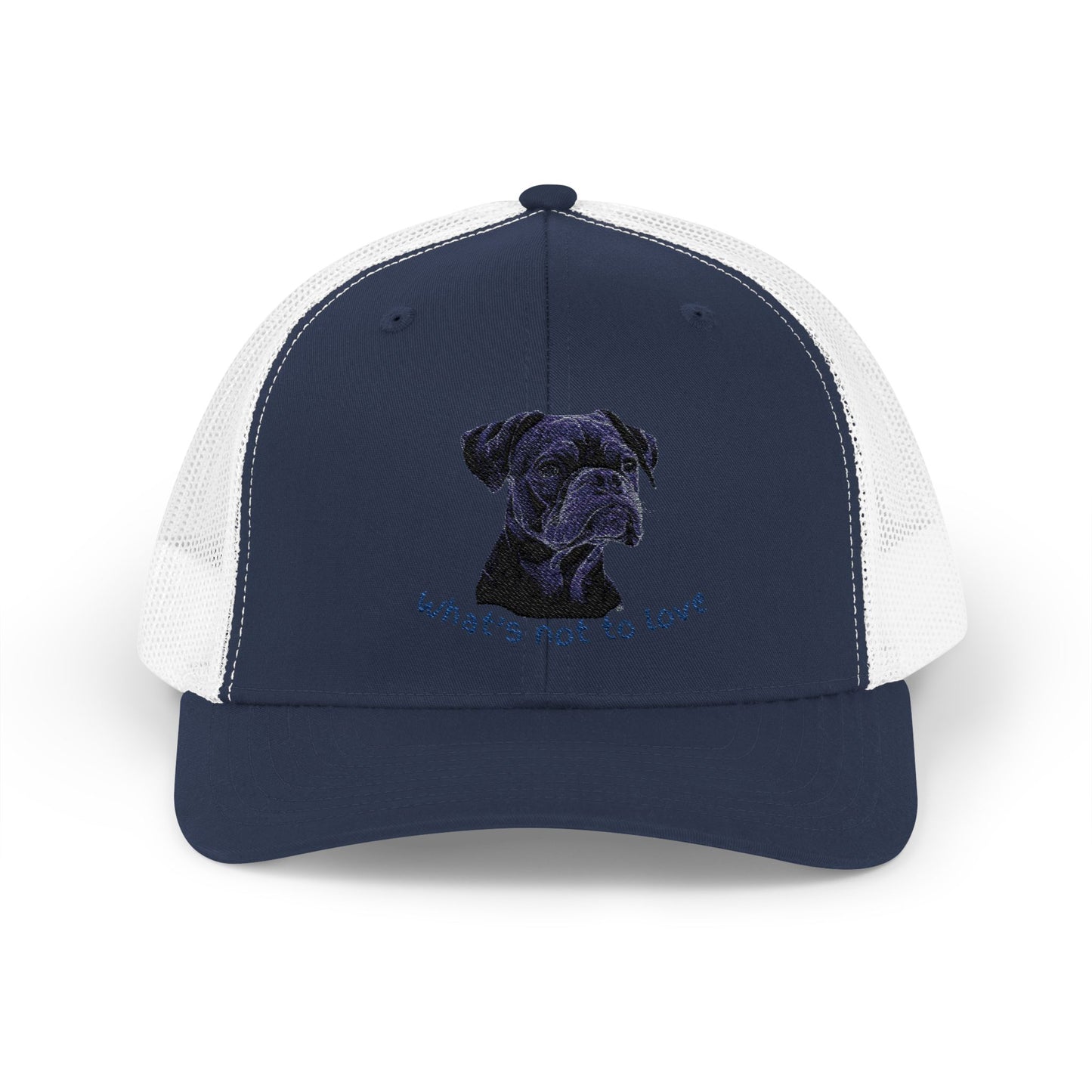 What’s Not to Love Dog Snapback Trucker Cap - Perfect Gift for Pet Lovers