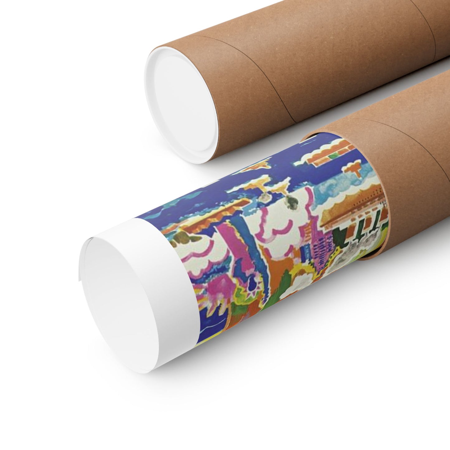 Vintage New York City Travel Poster - Endless Summer Wall Art