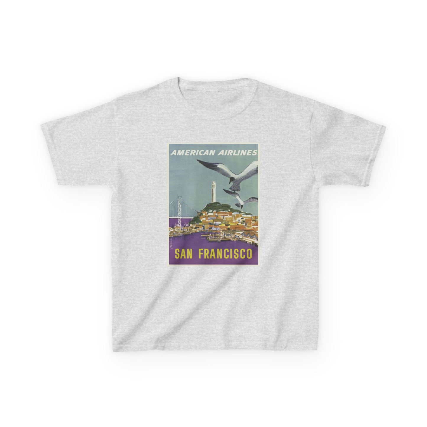 Vintage San Francisco Kids Tee - American Airlines Design