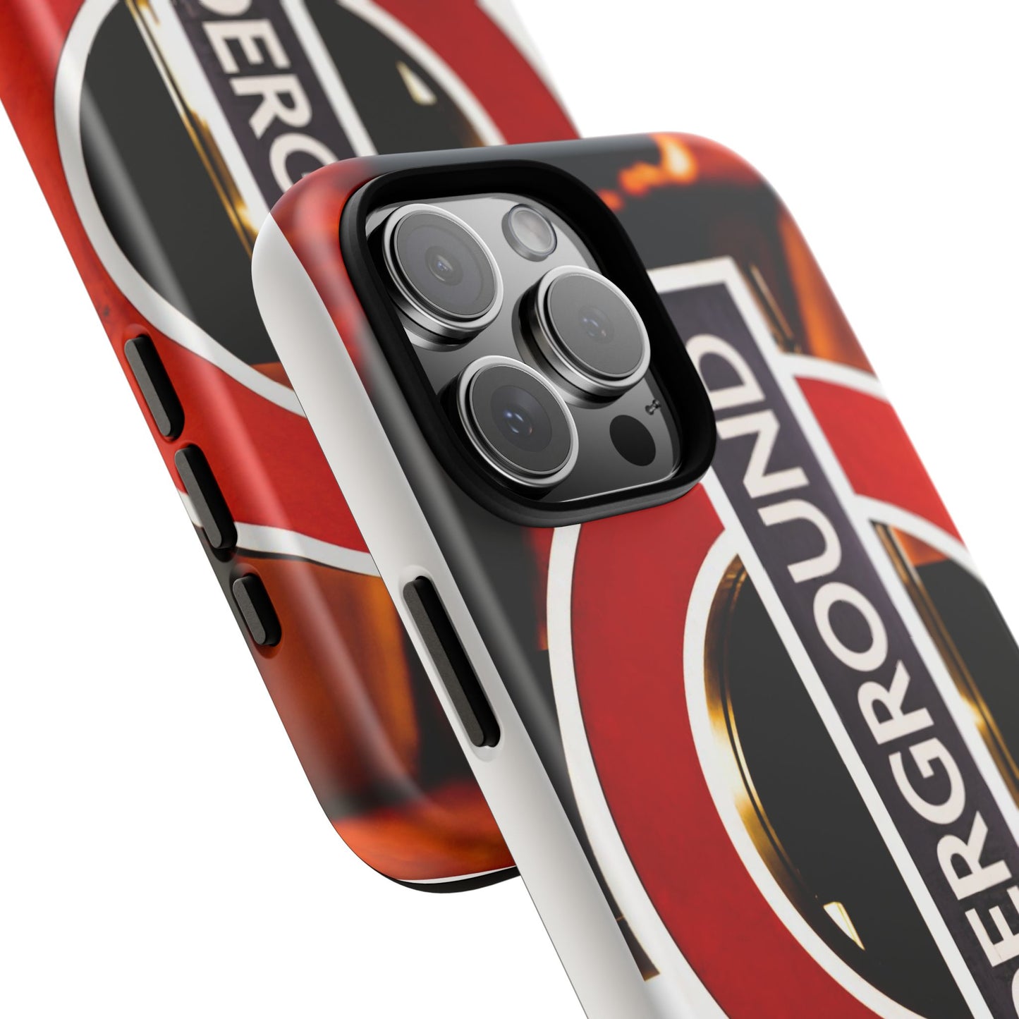 Underground-Inspired Phone Case - Urban Aesthetic Protection