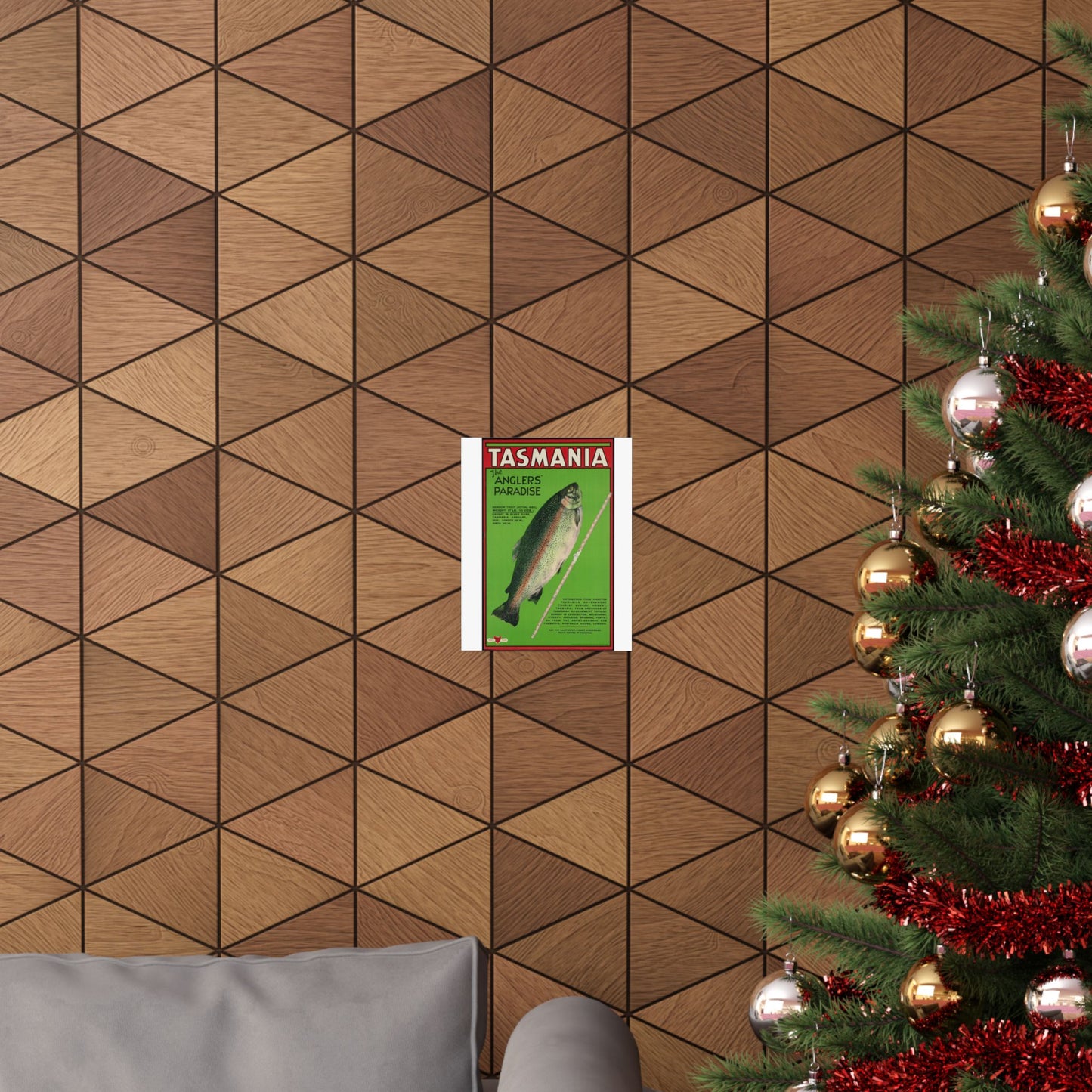 Vintage Fishing Themed Matte Vertical Posters - Anglers' Paradise