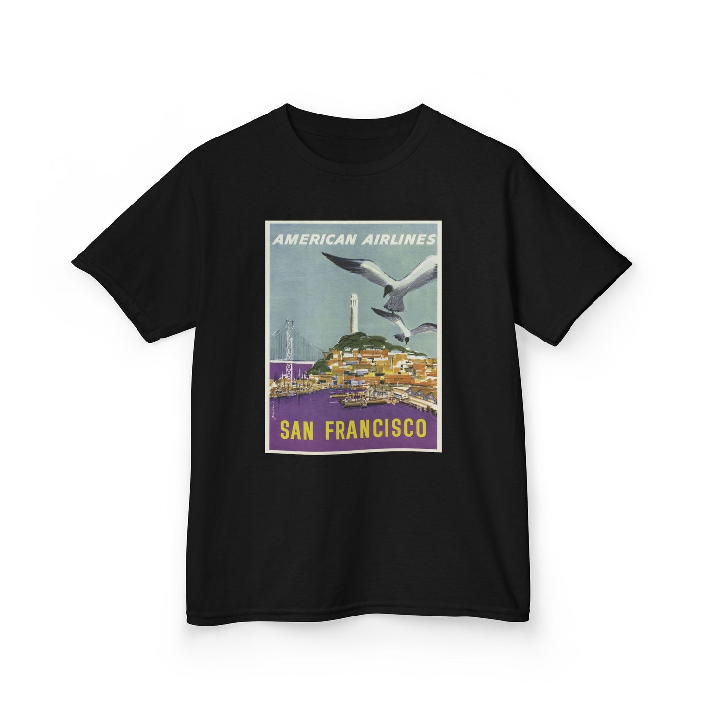 Vintage San Francisco Kids Tee - American Airlines Design