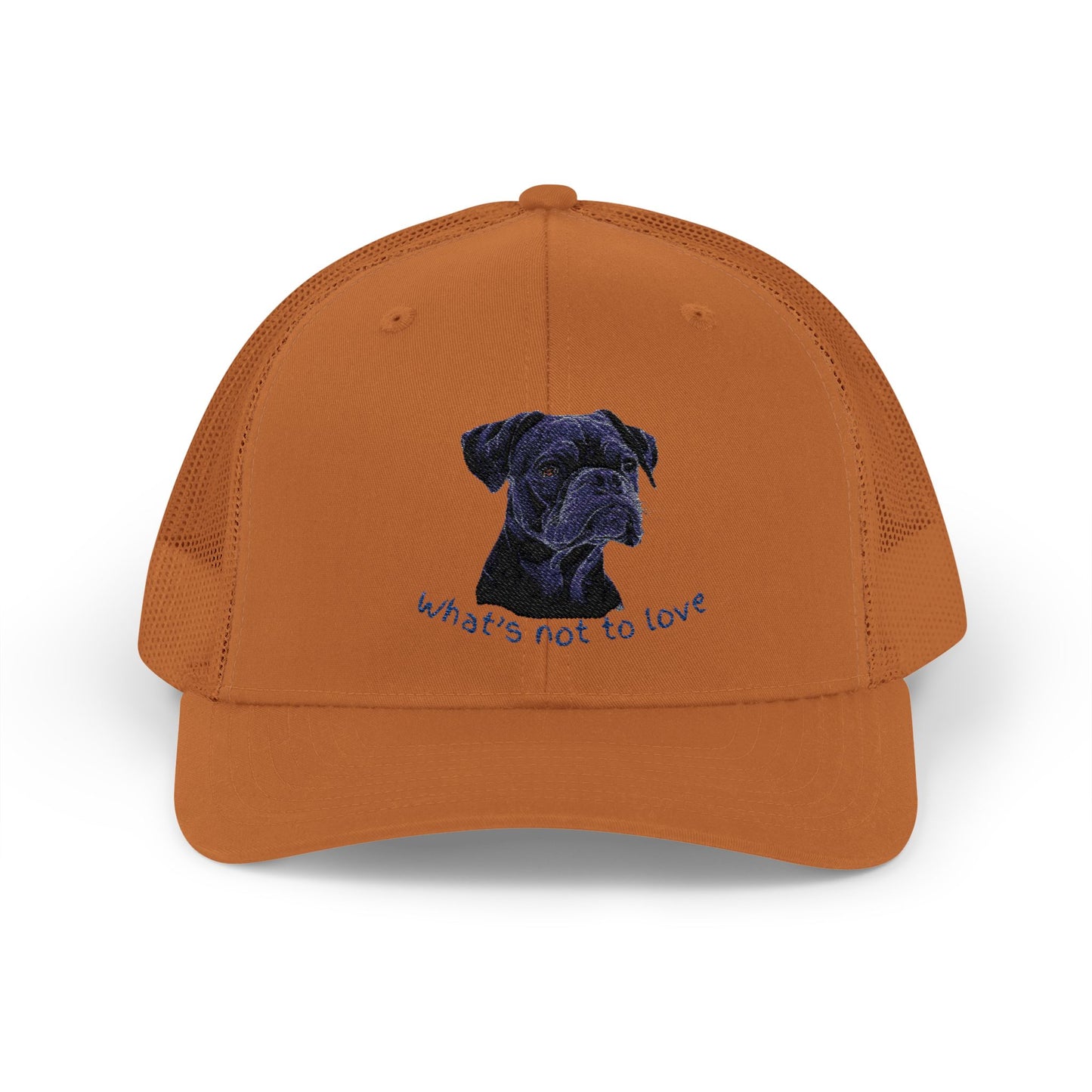 What’s Not to Love Dog Snapback Trucker Cap - Perfect Gift for Pet Lovers