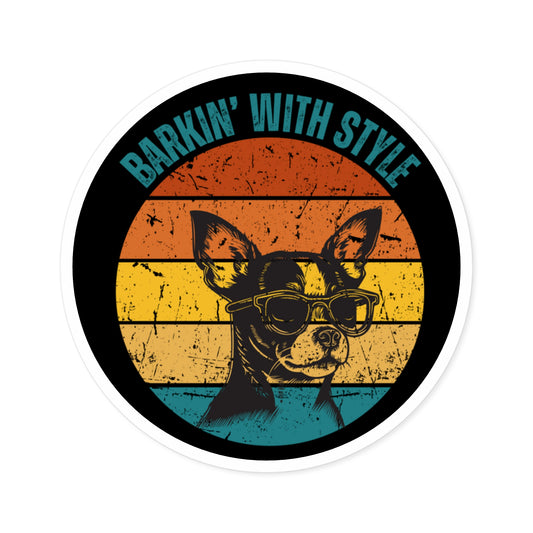 Barkin' with Style Stickers