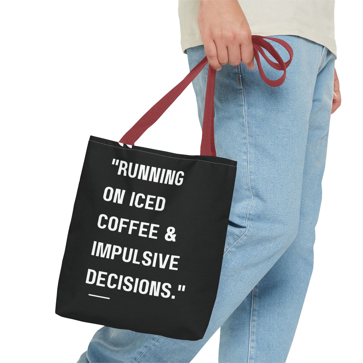 Iced Coffee & Impulse Tote Bag
