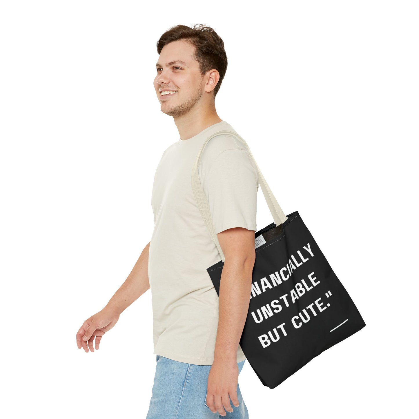 Cute Financially Unstable Tote Bag