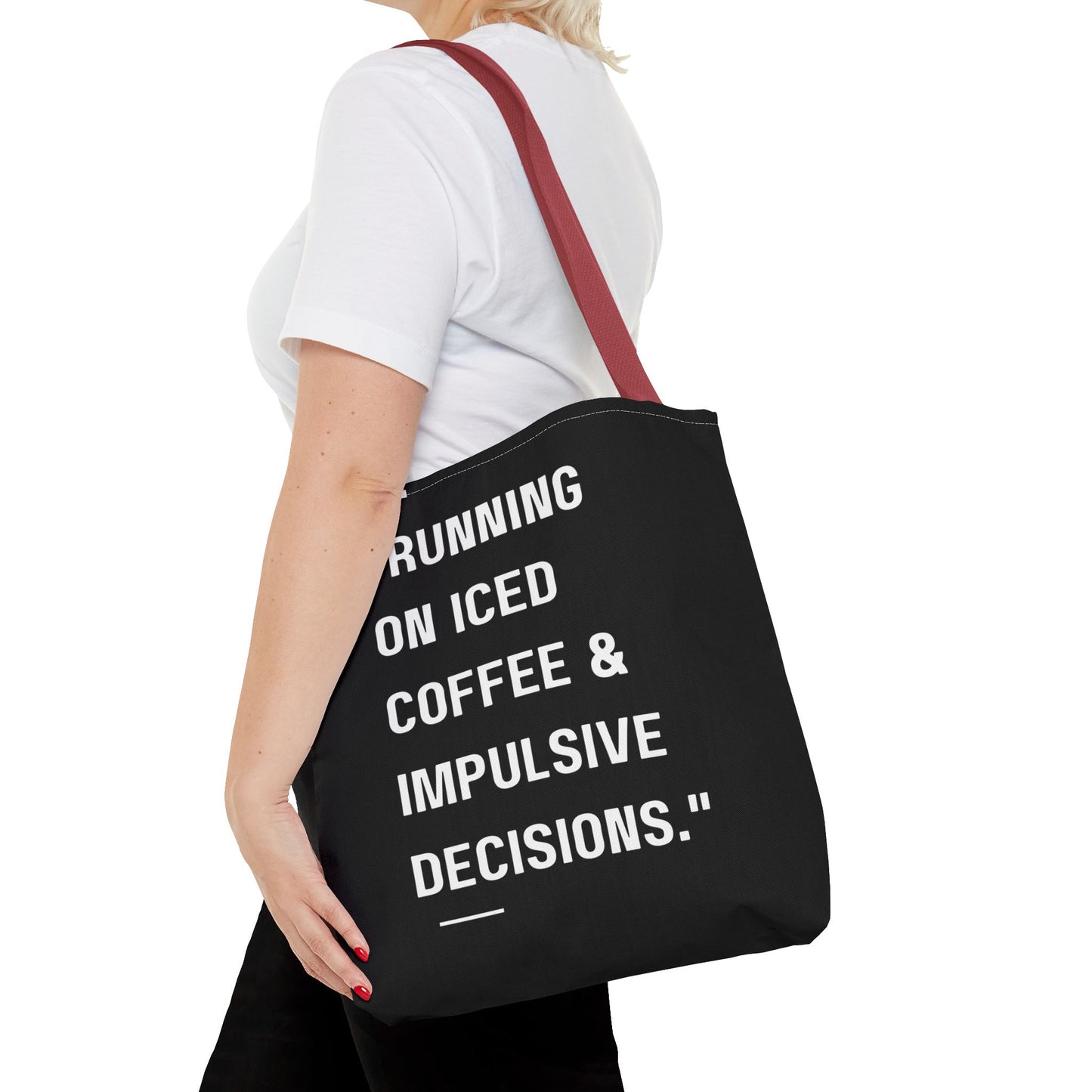 Iced Coffee & Impulse Tote Bag