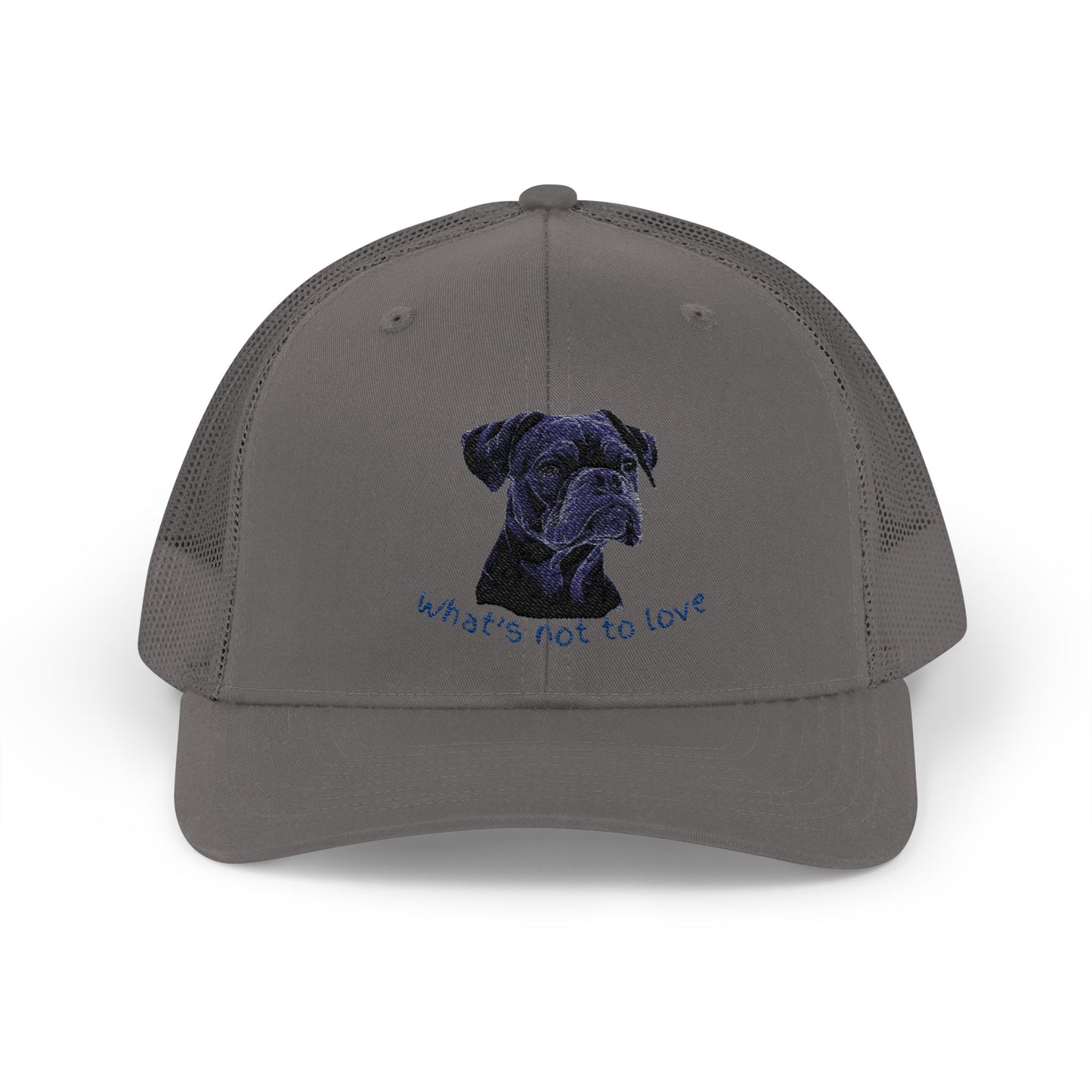 What’s Not to Love Dog Snapback Trucker Cap - Perfect Gift for Pet Lovers