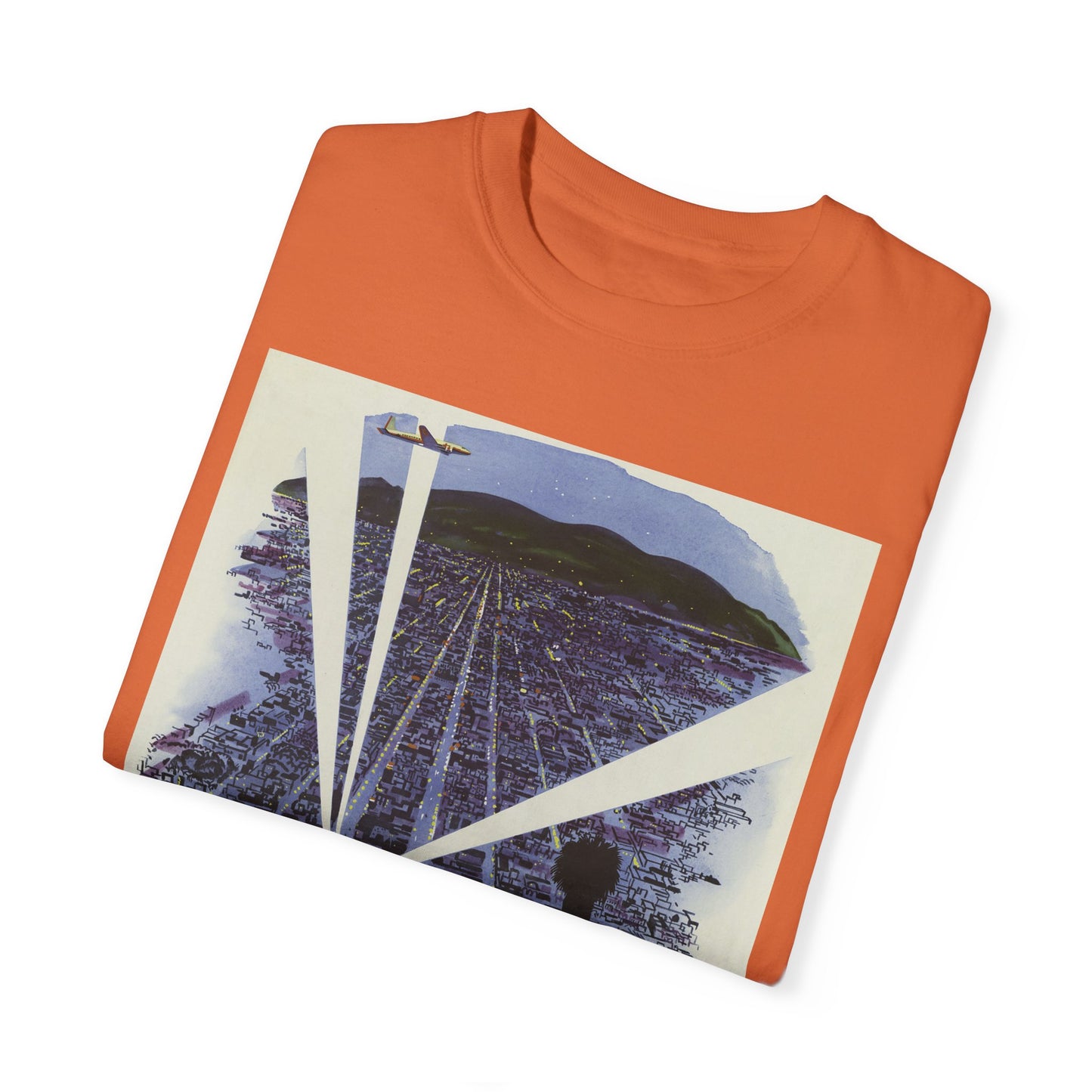 Los Angeles American Airlines Vintage T-shirt - Unisex Garment-Dyed Tee