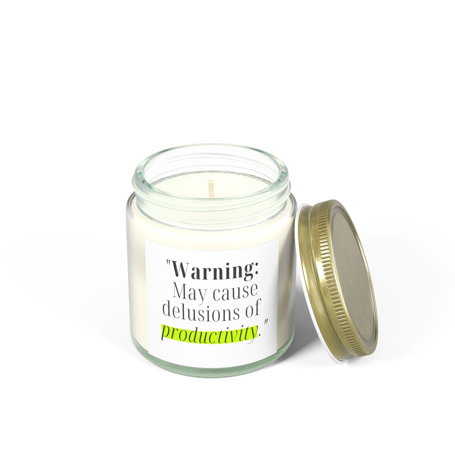Scented Candle - Coconut Apricot Wax
