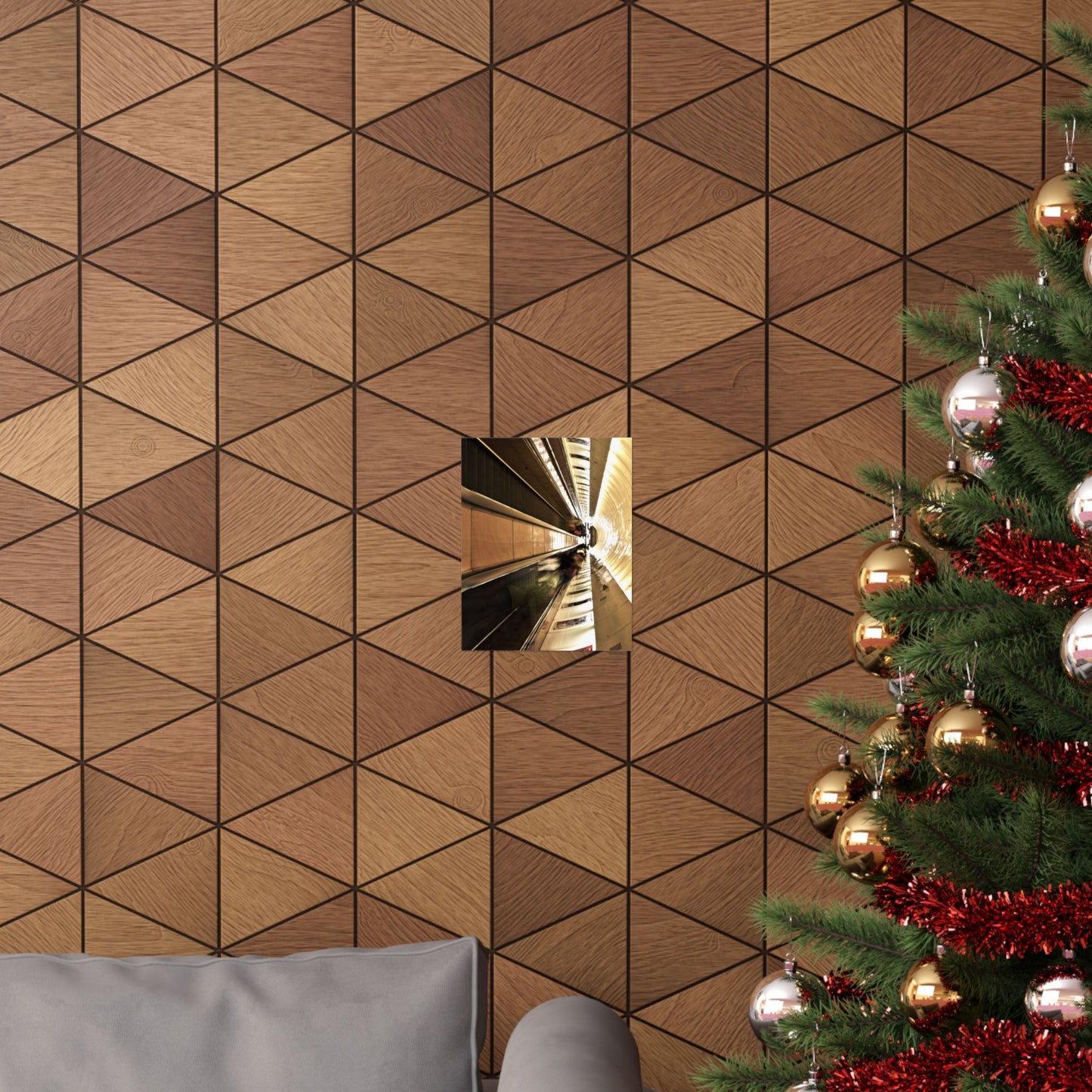 Urban Journey Matte Vertical Poster - Modern Abstract Wall Art