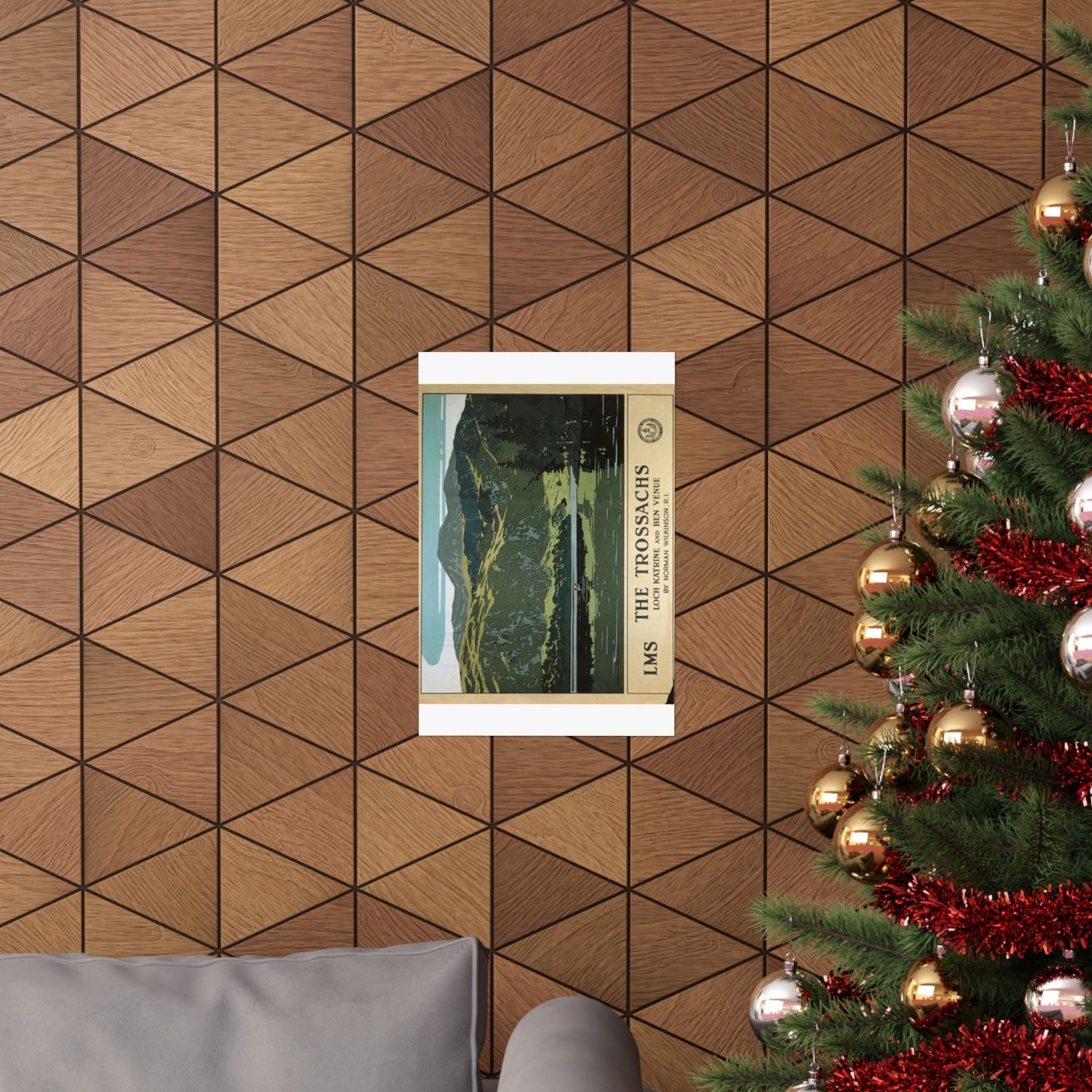 Scenic Matte Vertical Posters - The Trossachs Art Print