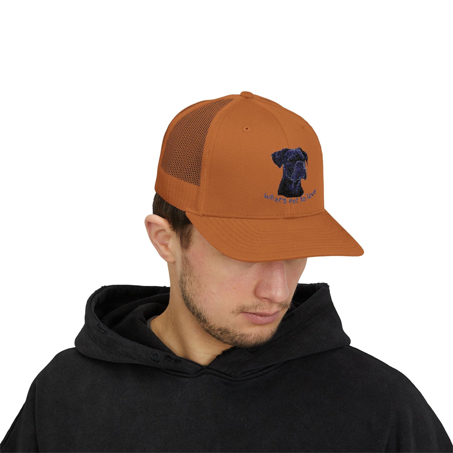 What’s Not to Love Dog Snapback Trucker Cap - Perfect Gift for Pet Lovers