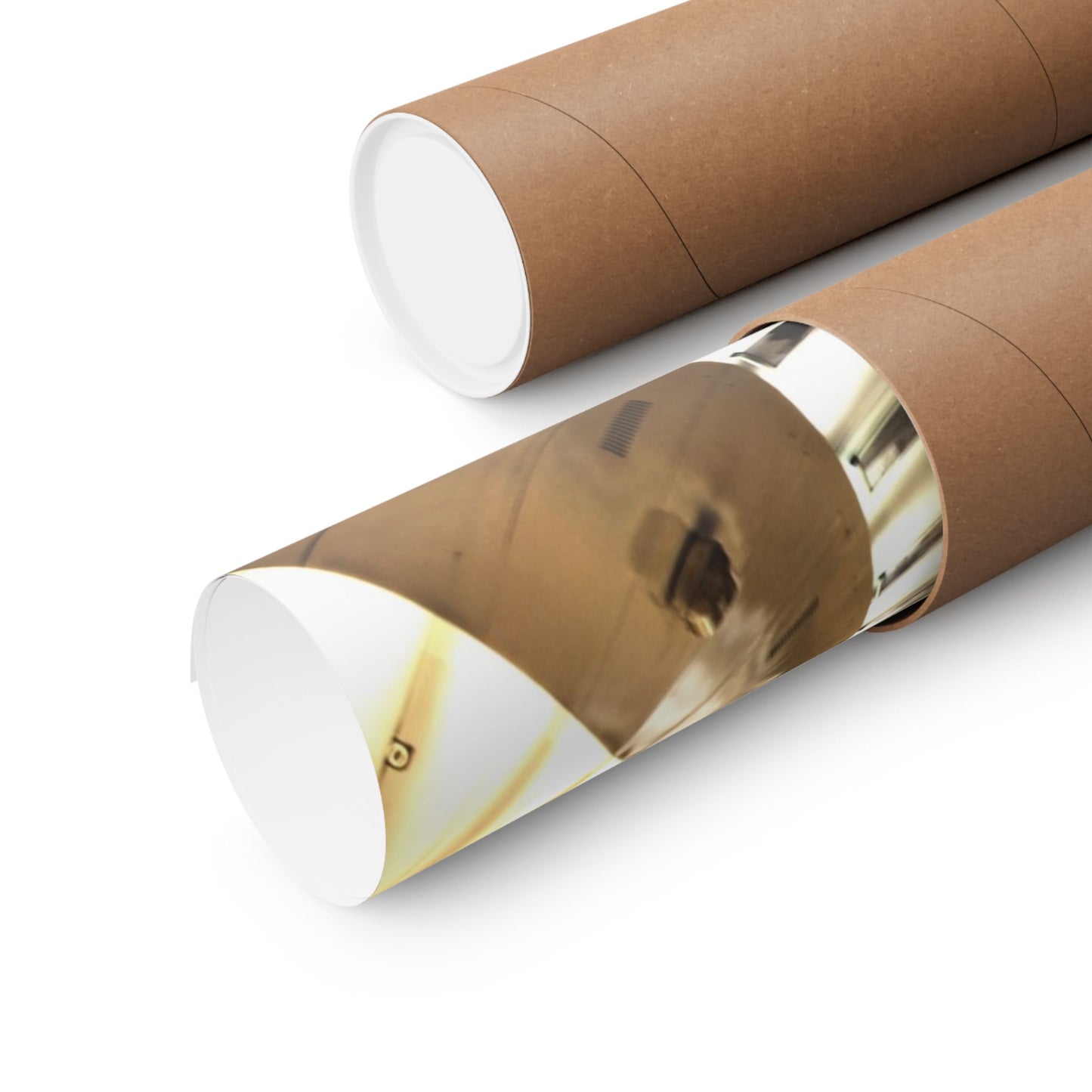 Urban Journey Matte Vertical Poster - Modern Abstract Wall Art