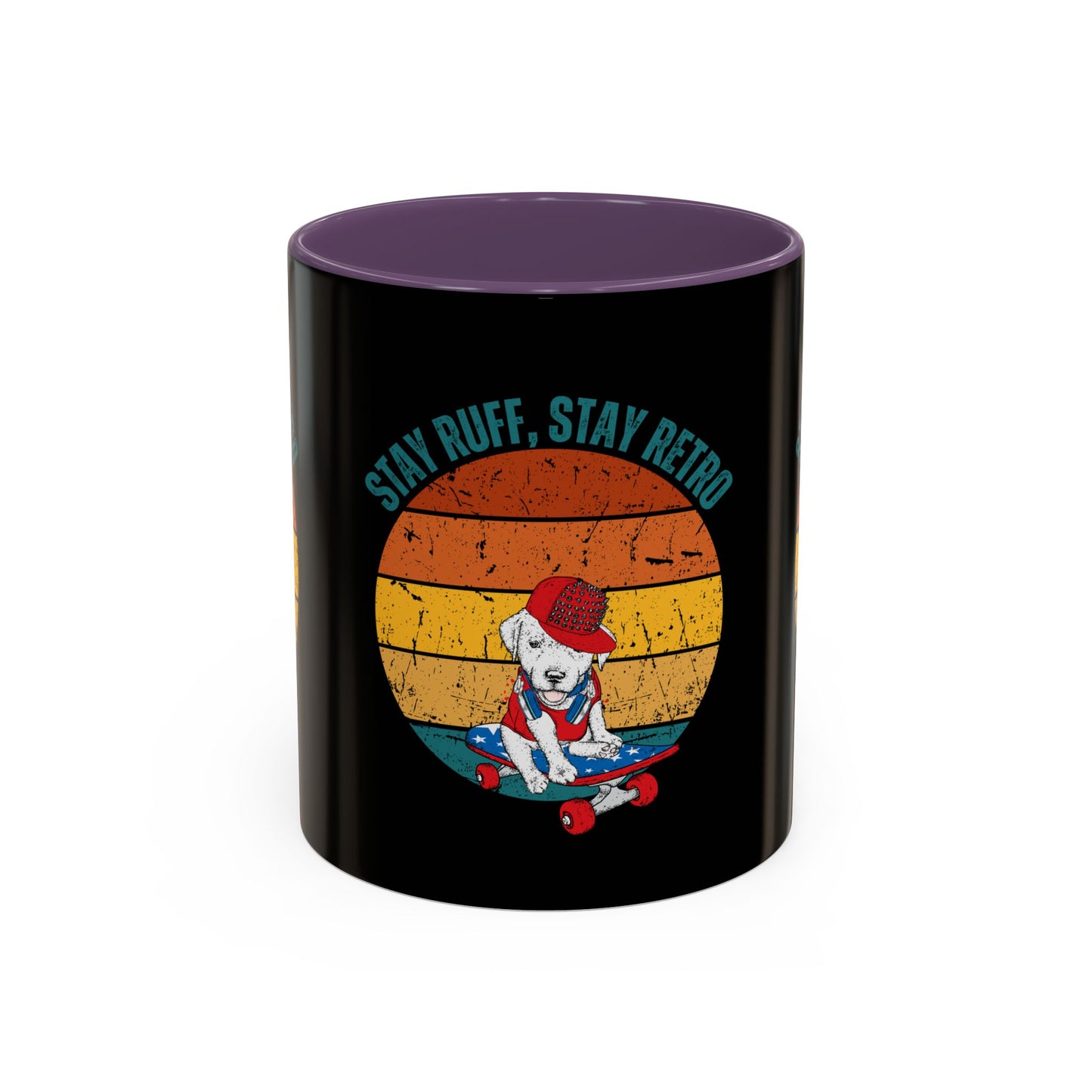 Stay Ruff, Stay Retro Coffee Mug