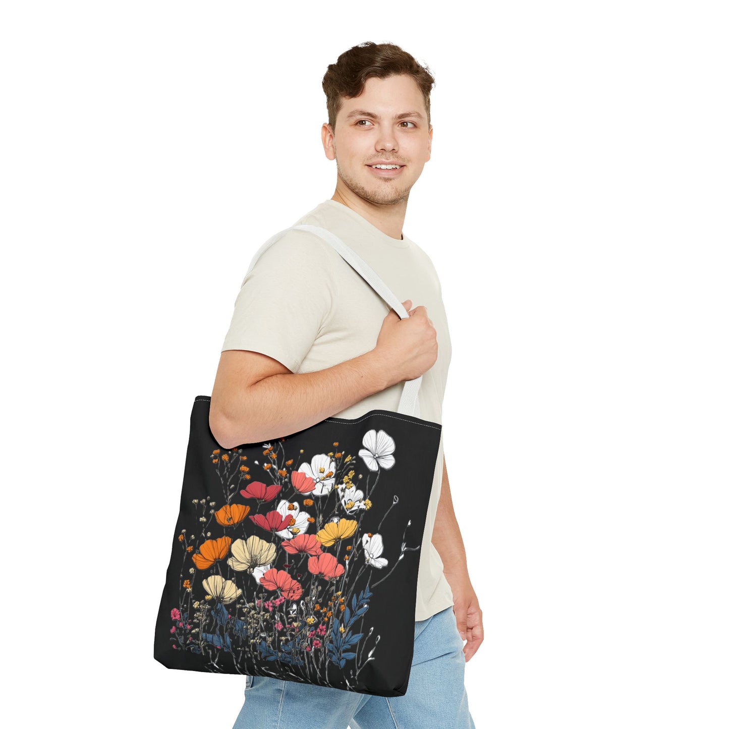 Eco Floral Everyday Tote Bag
