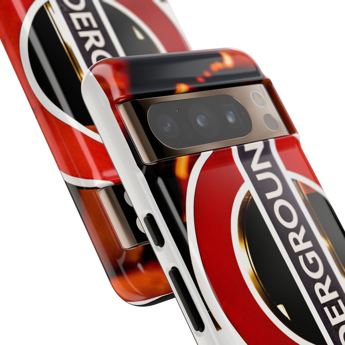 Underground-Inspired Phone Case - Urban Aesthetic Protection