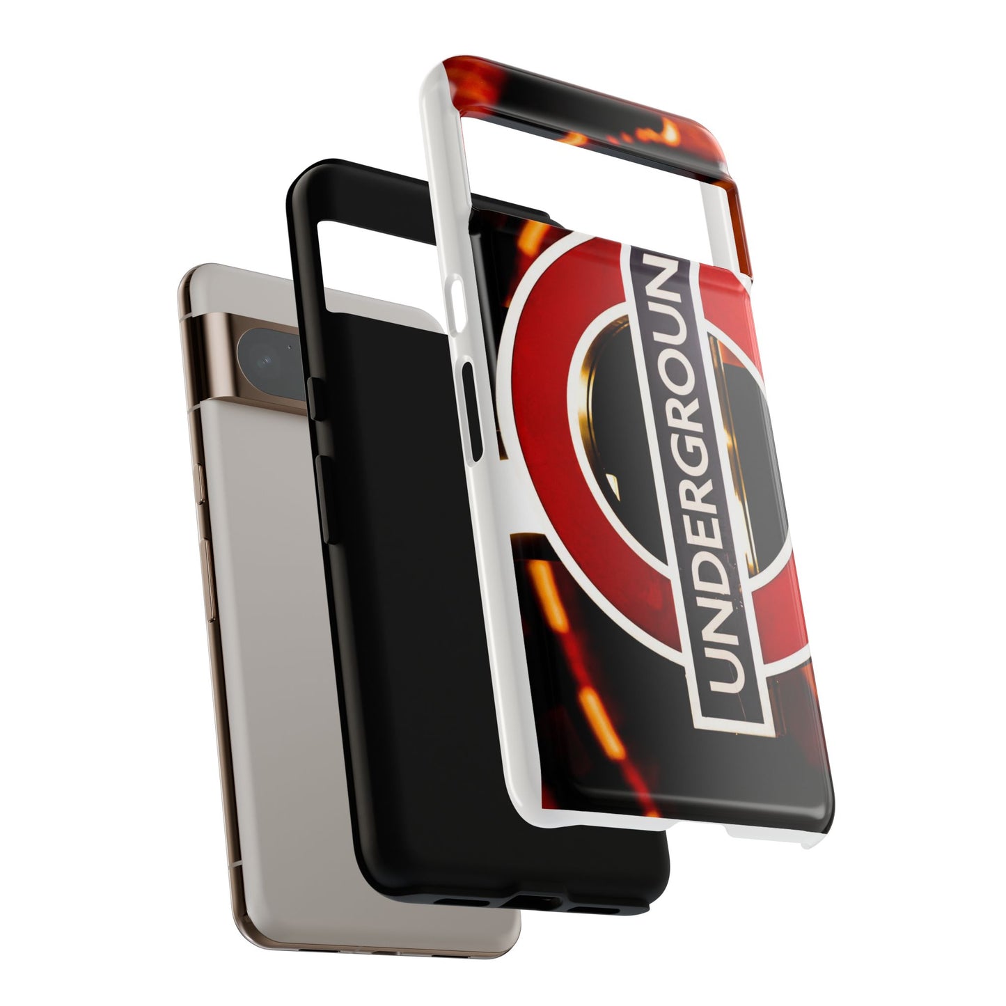Underground-Inspired Phone Case - Urban Aesthetic Protection