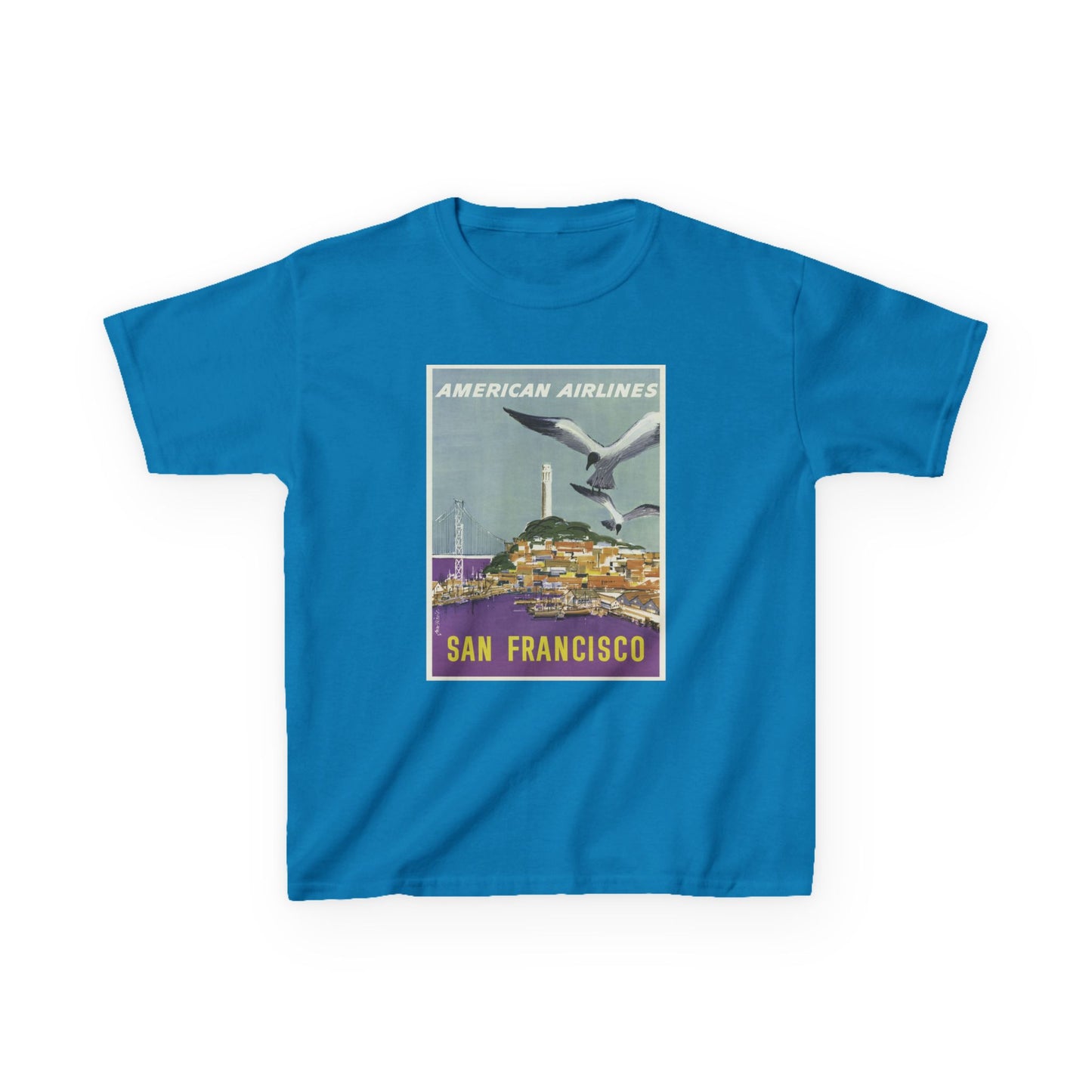 Vintage San Francisco Kids Tee - American Airlines Design