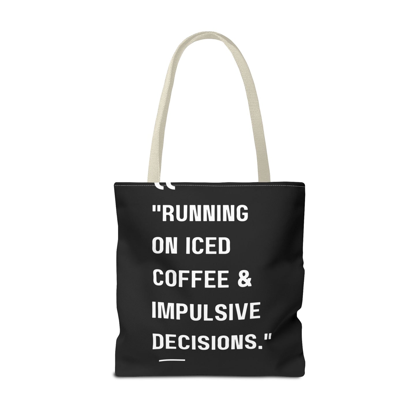 Iced Coffee & Impulse Tote Bag