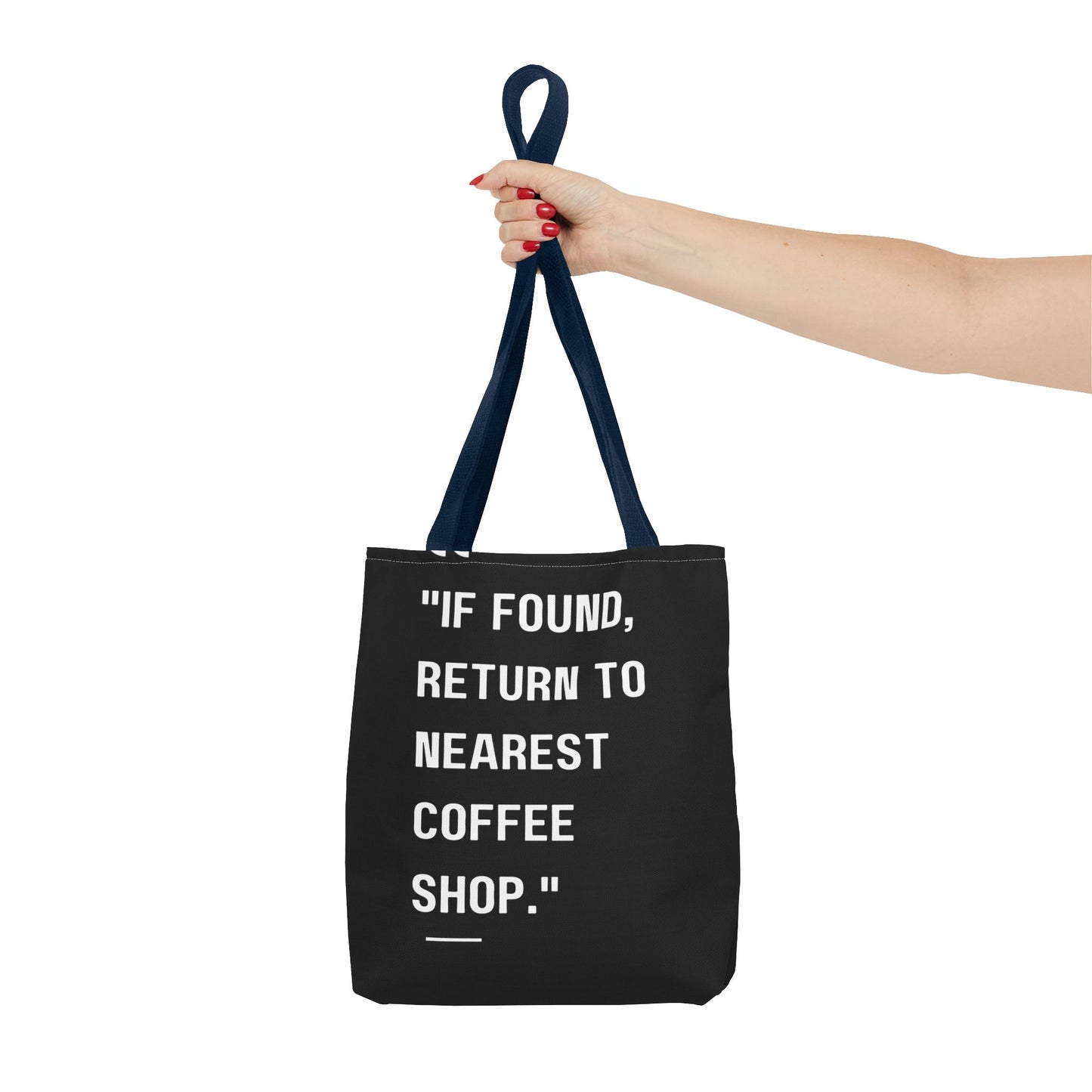 Running on Iced Coffee Tote Bag