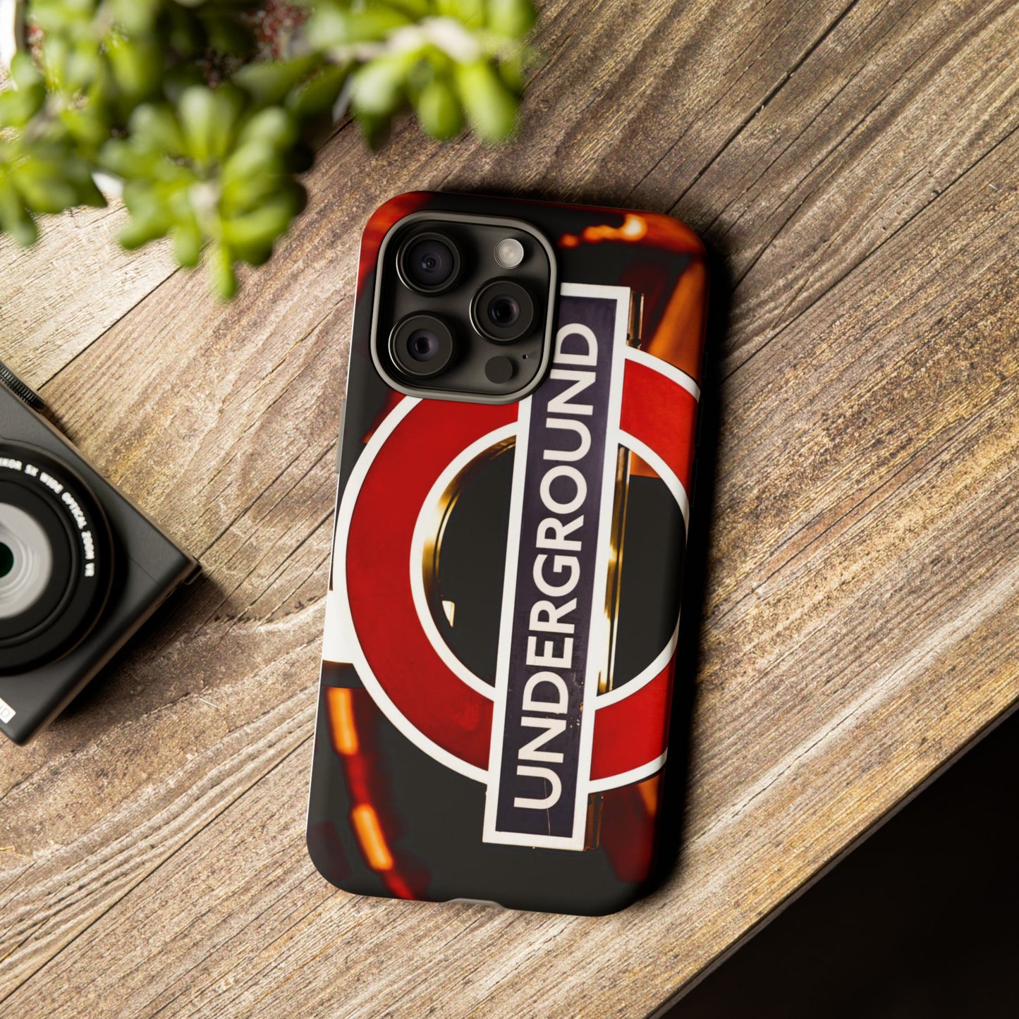 Underground-Inspired Phone Case - Urban Aesthetic Protection