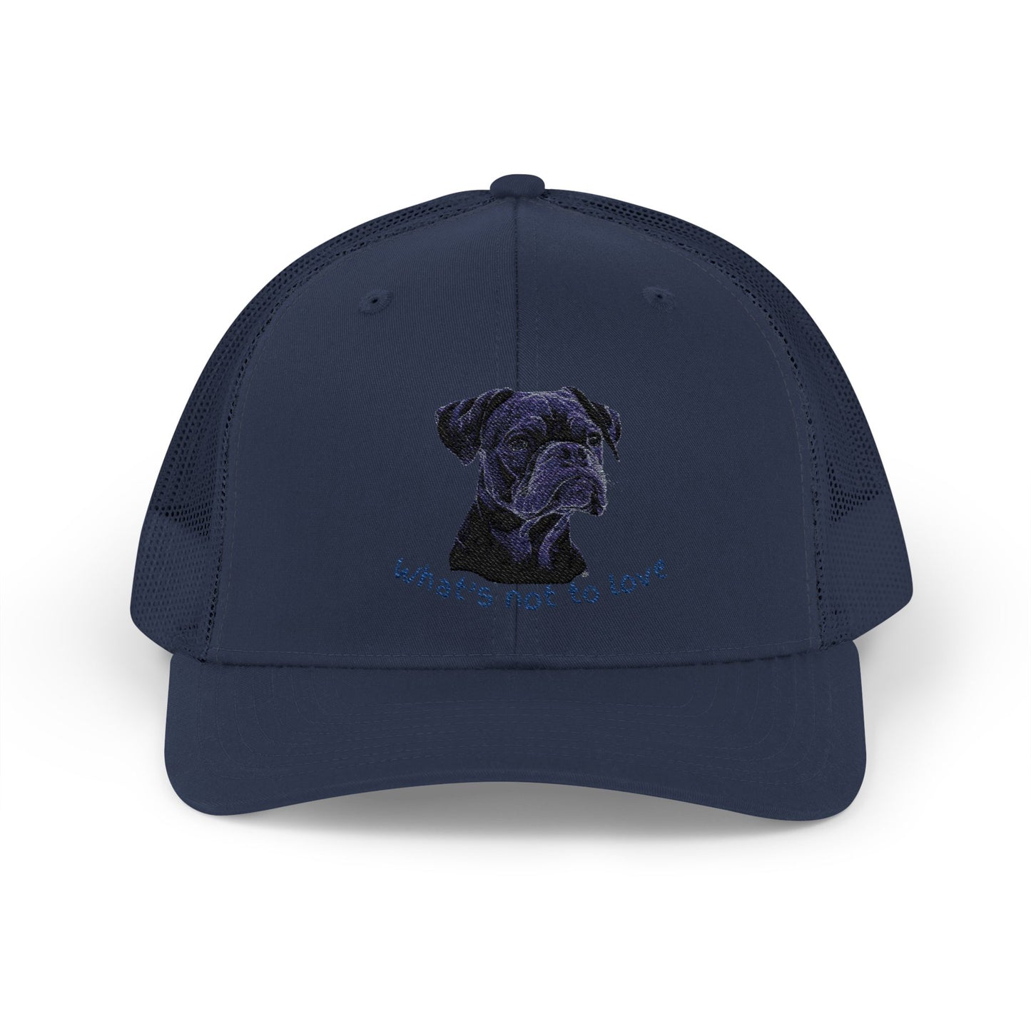 What’s Not to Love Dog Snapback Trucker Cap - Perfect Gift for Pet Lovers