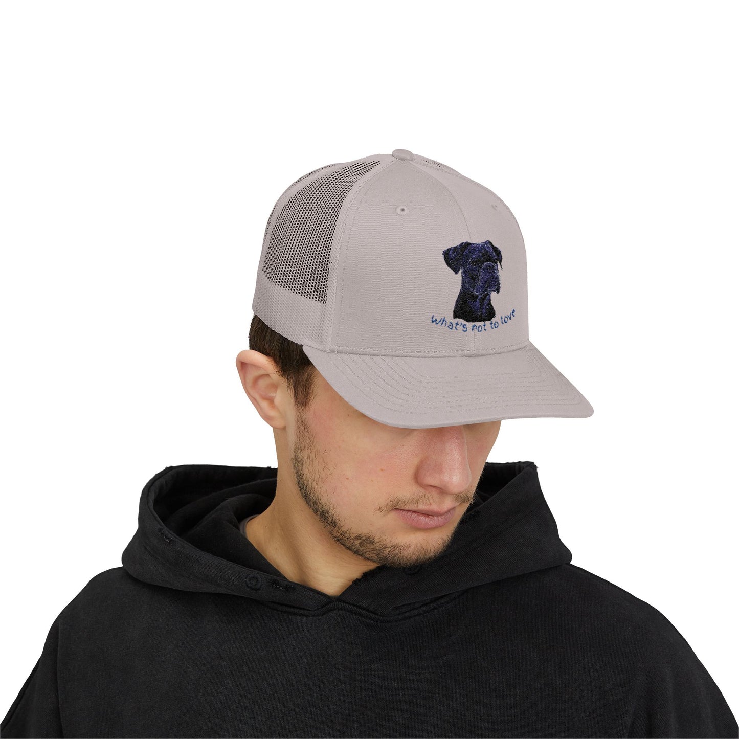 What’s Not to Love Dog Snapback Trucker Cap - Perfect Gift for Pet Lovers