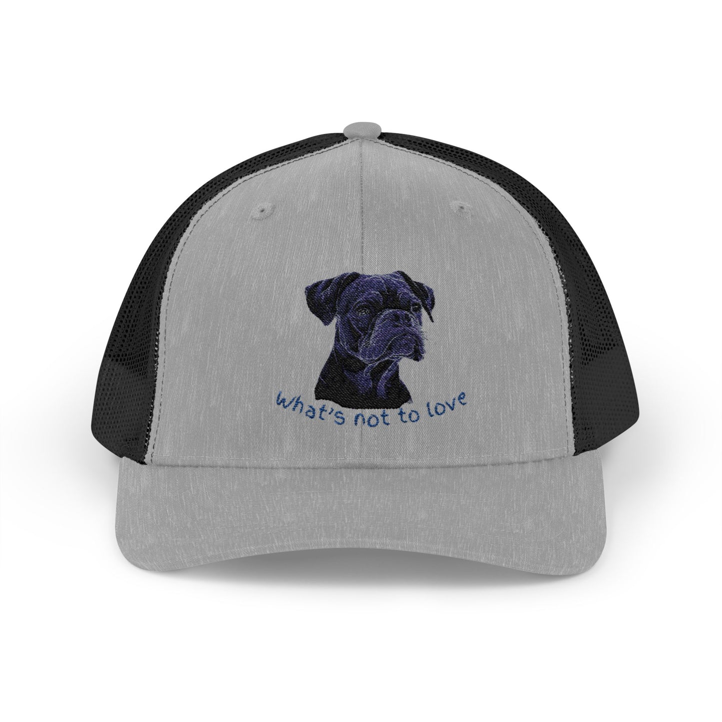 What’s Not to Love Dog Snapback Trucker Cap - Perfect Gift for Pet Lovers