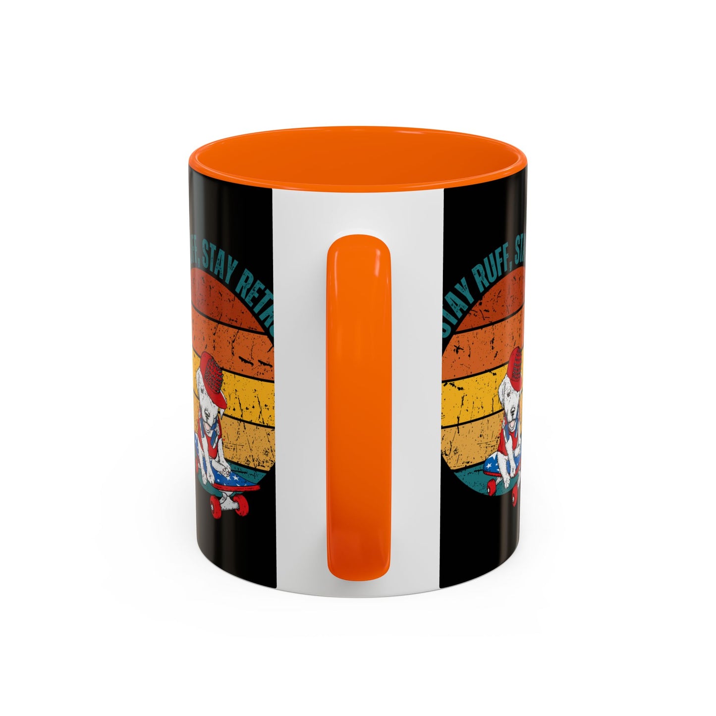 Stay Ruff, Stay Retro Coffee Mug