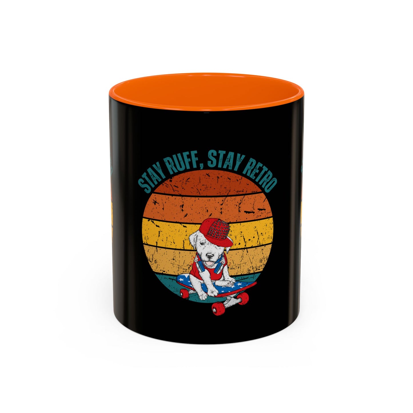 Stay Ruff, Stay Retro Coffee Mug