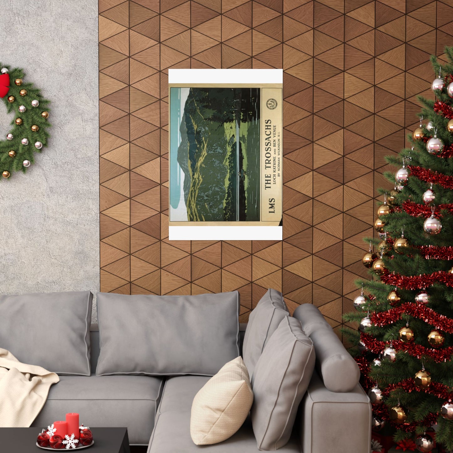 Scenic Matte Vertical Posters - The Trossachs Art Print