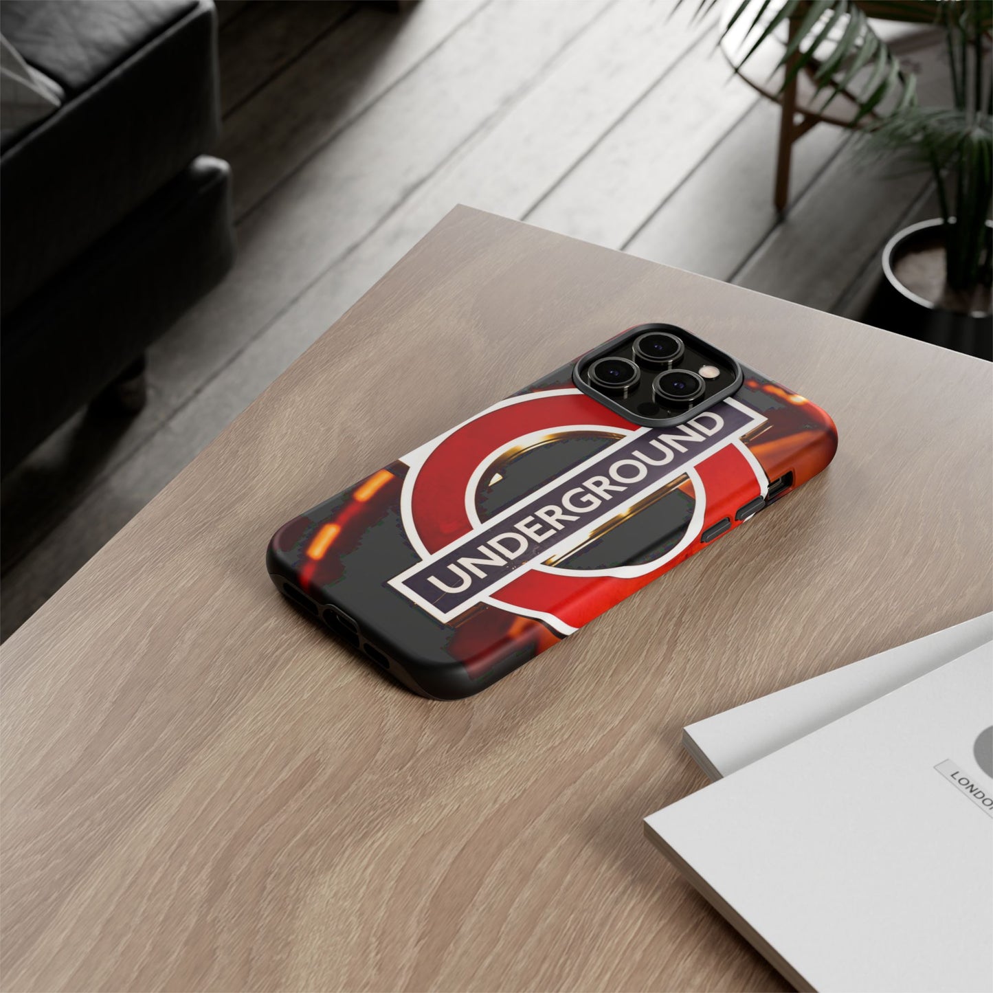 Underground-Inspired Phone Case - Urban Aesthetic Protection