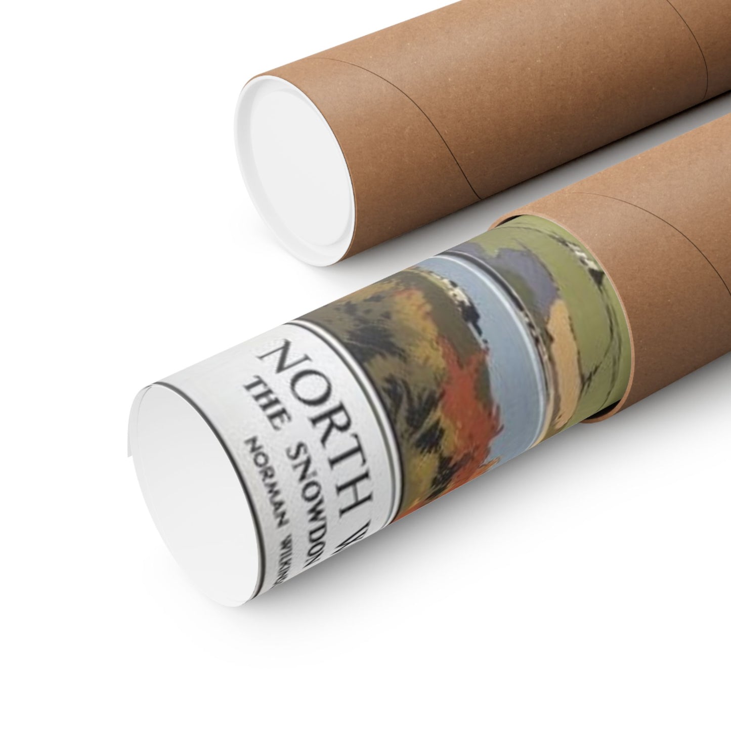 North Wales Snowdon Range Matte Vertical Poster - Scenic Wall Art for Nature Lovers