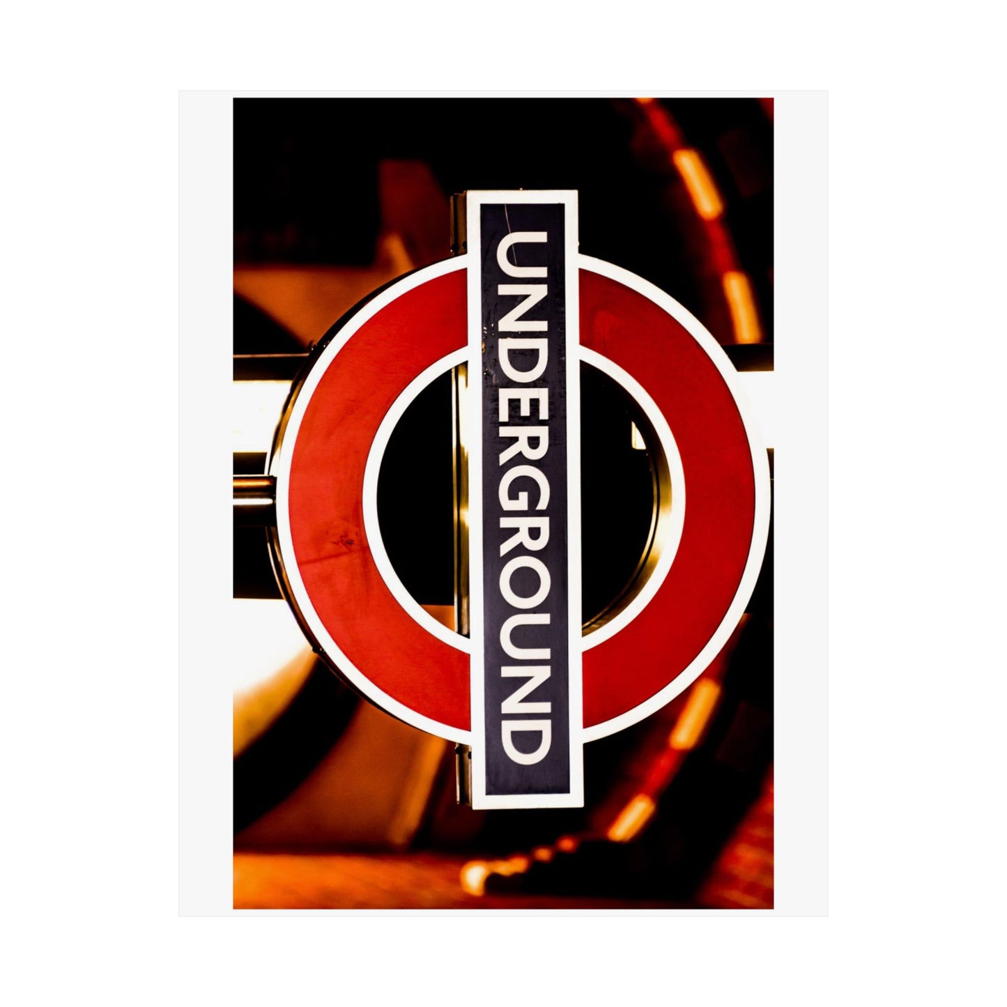 Urban Underground Art Print - Matte Vertical Poster