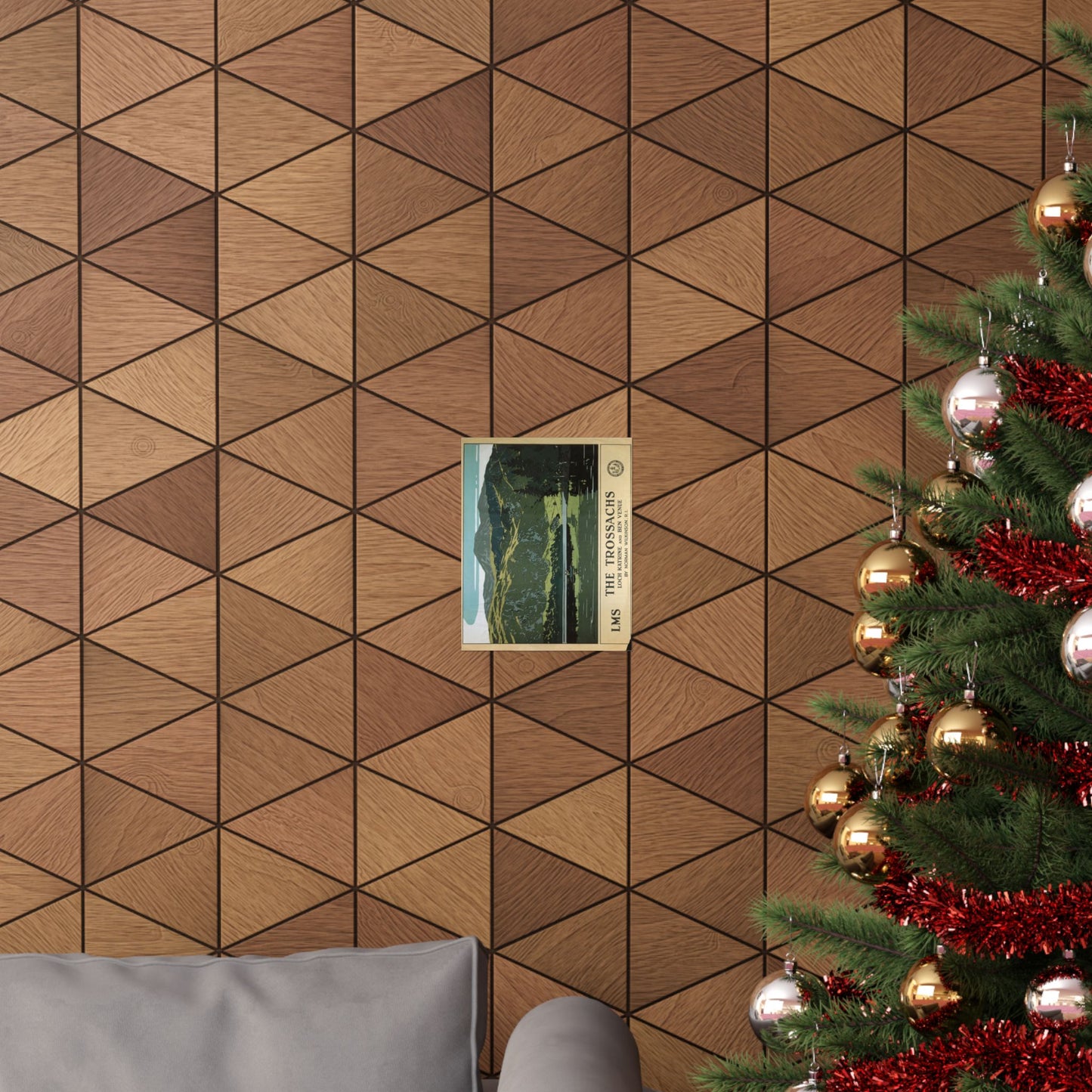 Scenic Matte Vertical Posters - The Trossachs Art Print