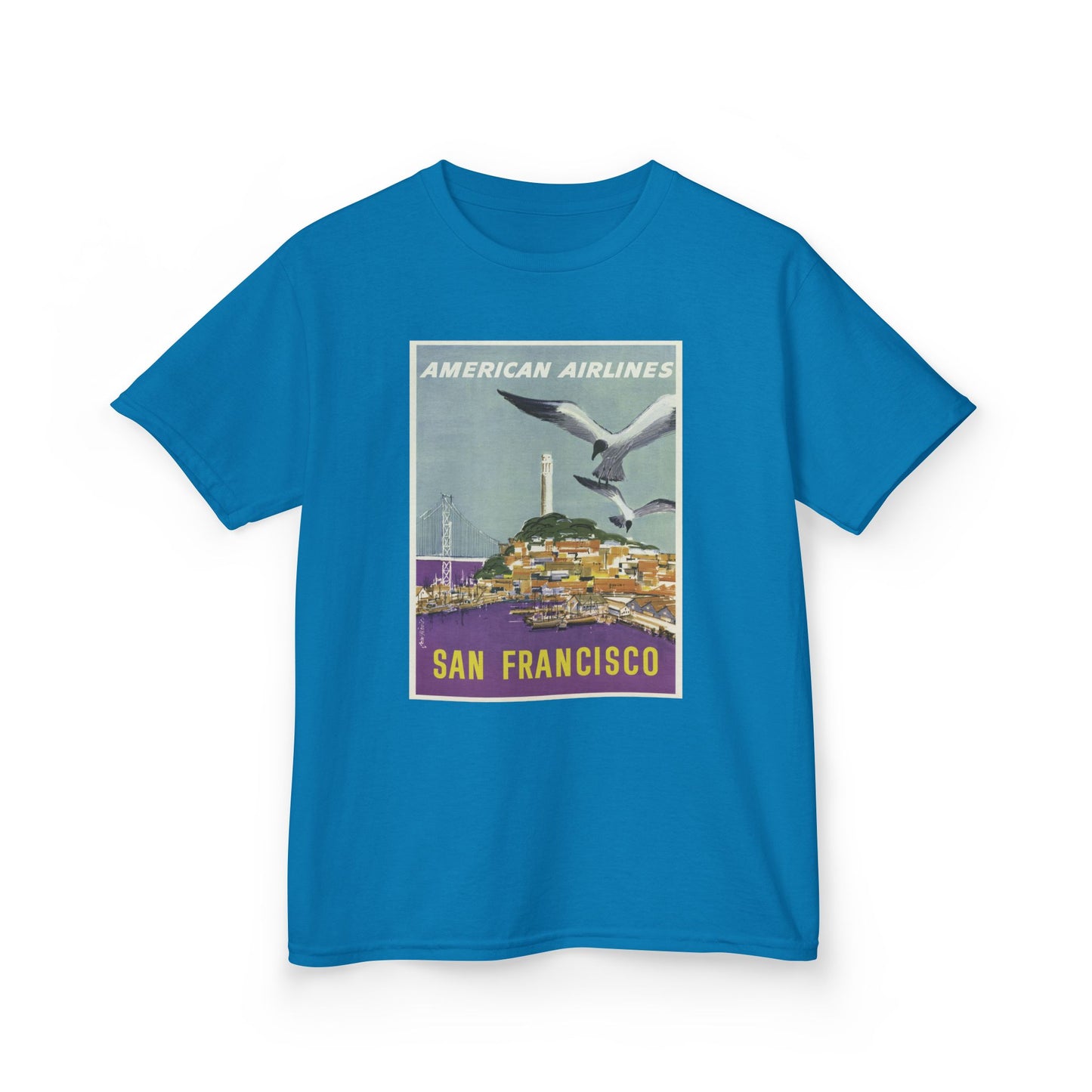 Vintage San Francisco Kids Tee - American Airlines Design
